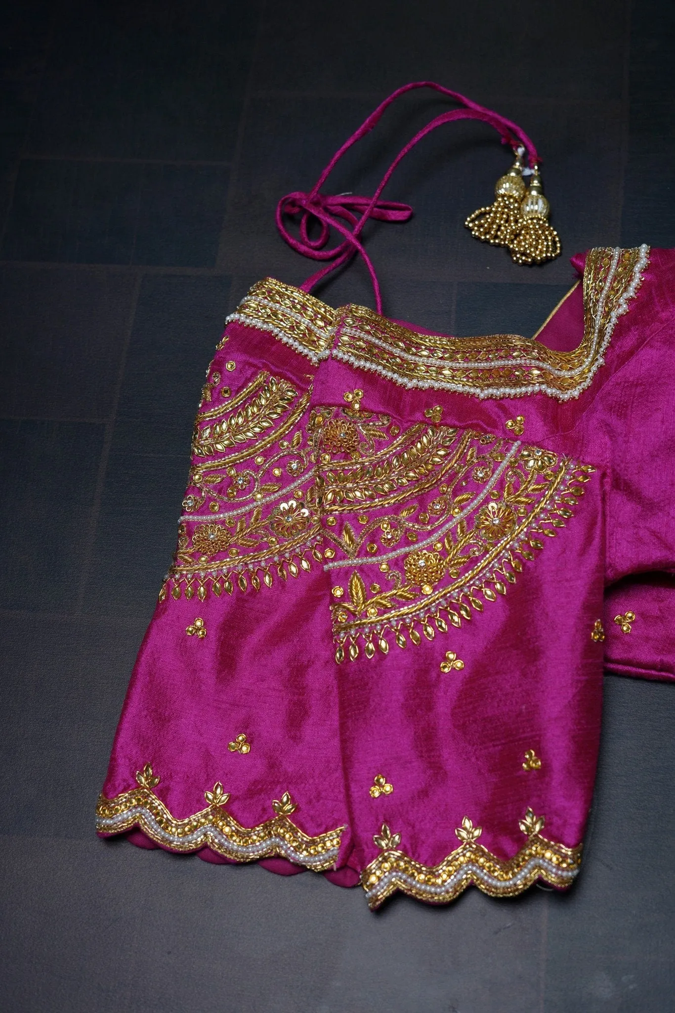 Hot Pink blouse indian,Latest indian blouse designs,saree blouse designs indian,saree stitched blouse,south indian blouse,designer blouse