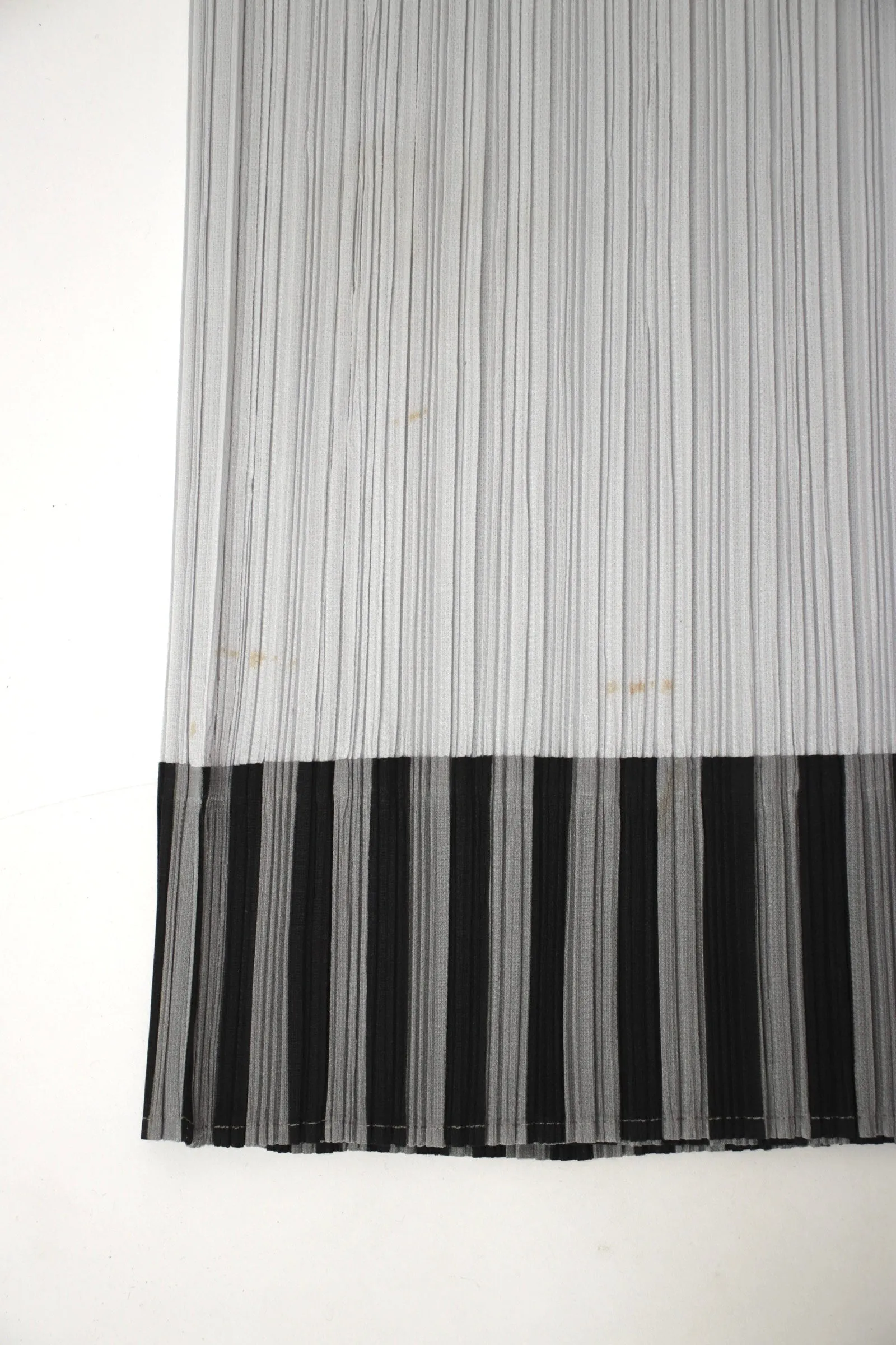 Issey Miyake Pleats Please Airplane Appliqué Skirt