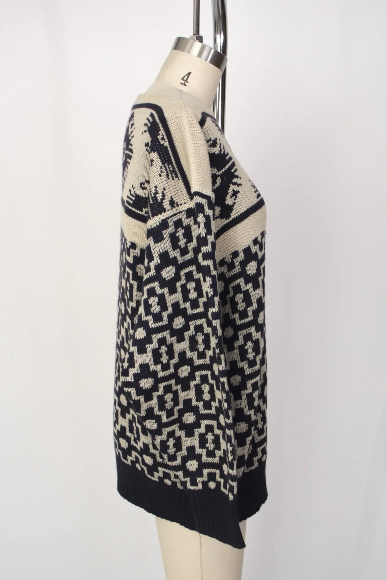 Jil Sander  Geometric Intarsia Sweater