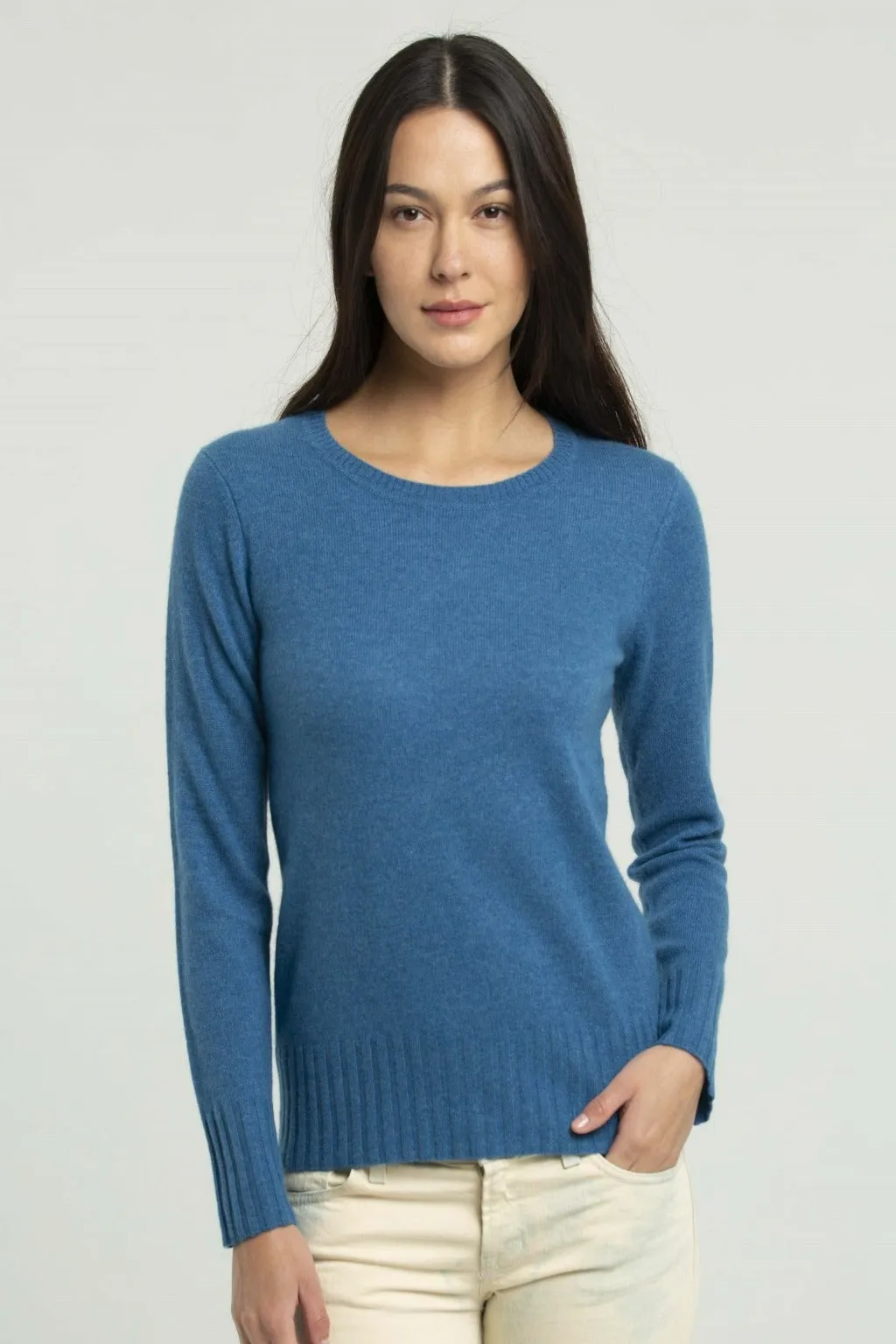 Khloe Cashmere Crewneck Sweater