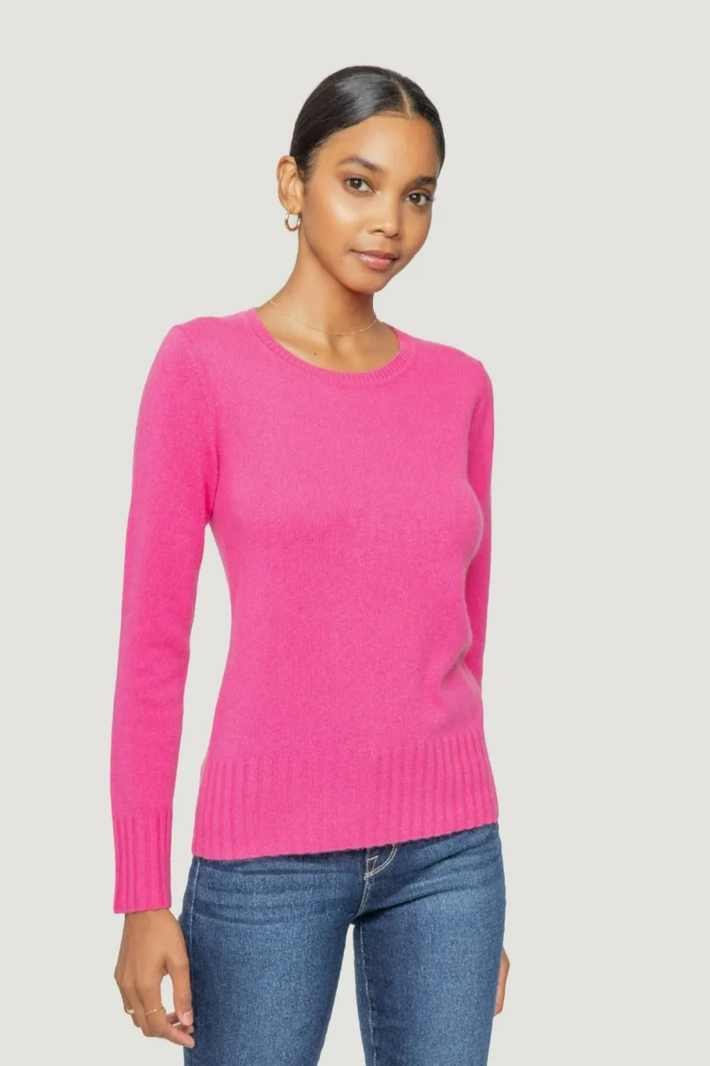 Khloe Cashmere Crewneck Sweater