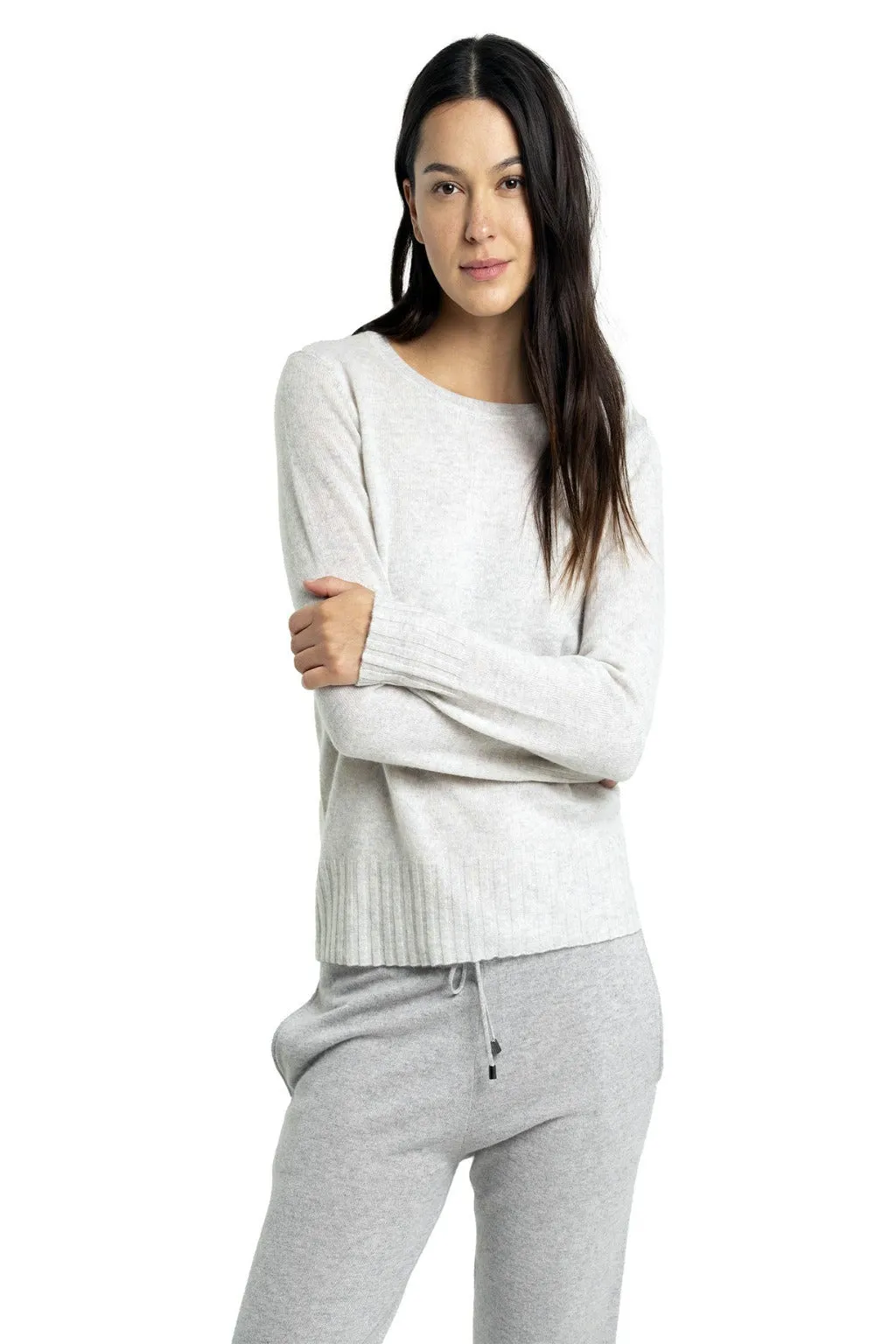 Khloe Cashmere Crewneck Sweater