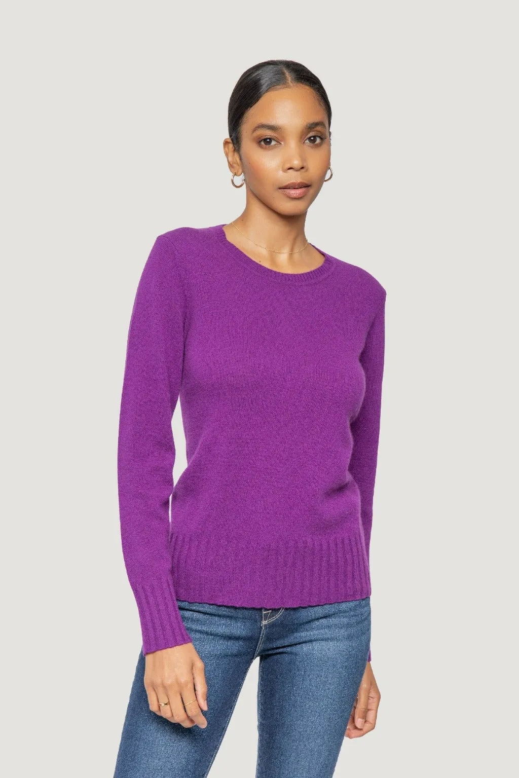 Khloe Cashmere Crewneck Sweater