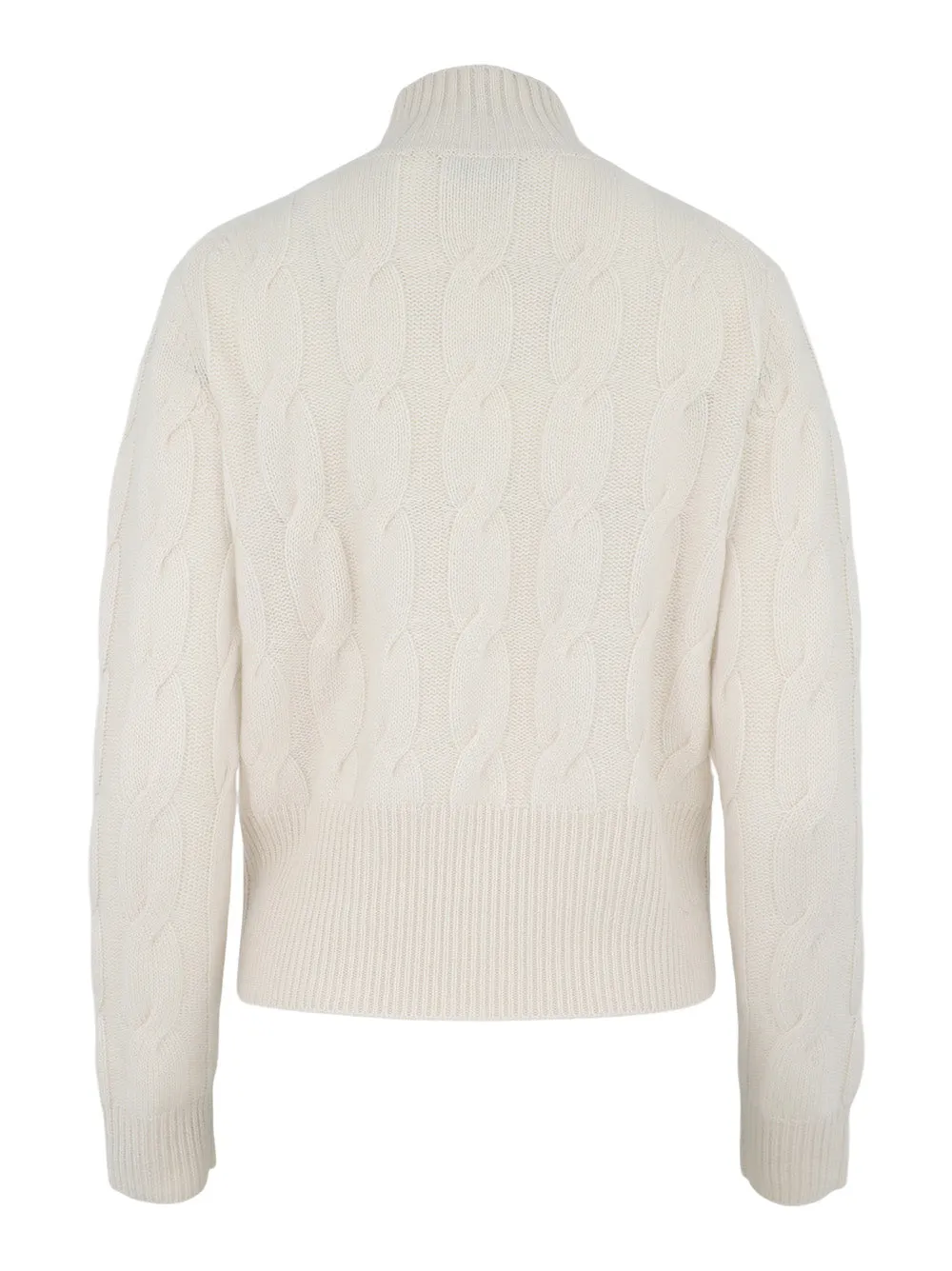 Kinross Cashmere Cable Mock (More Colors)