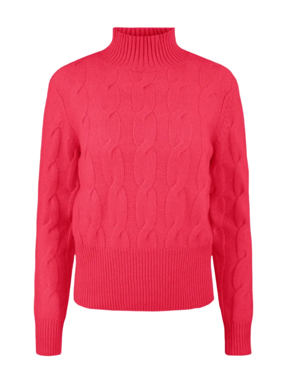 Kinross Cashmere Cable Mock (More Colors)
