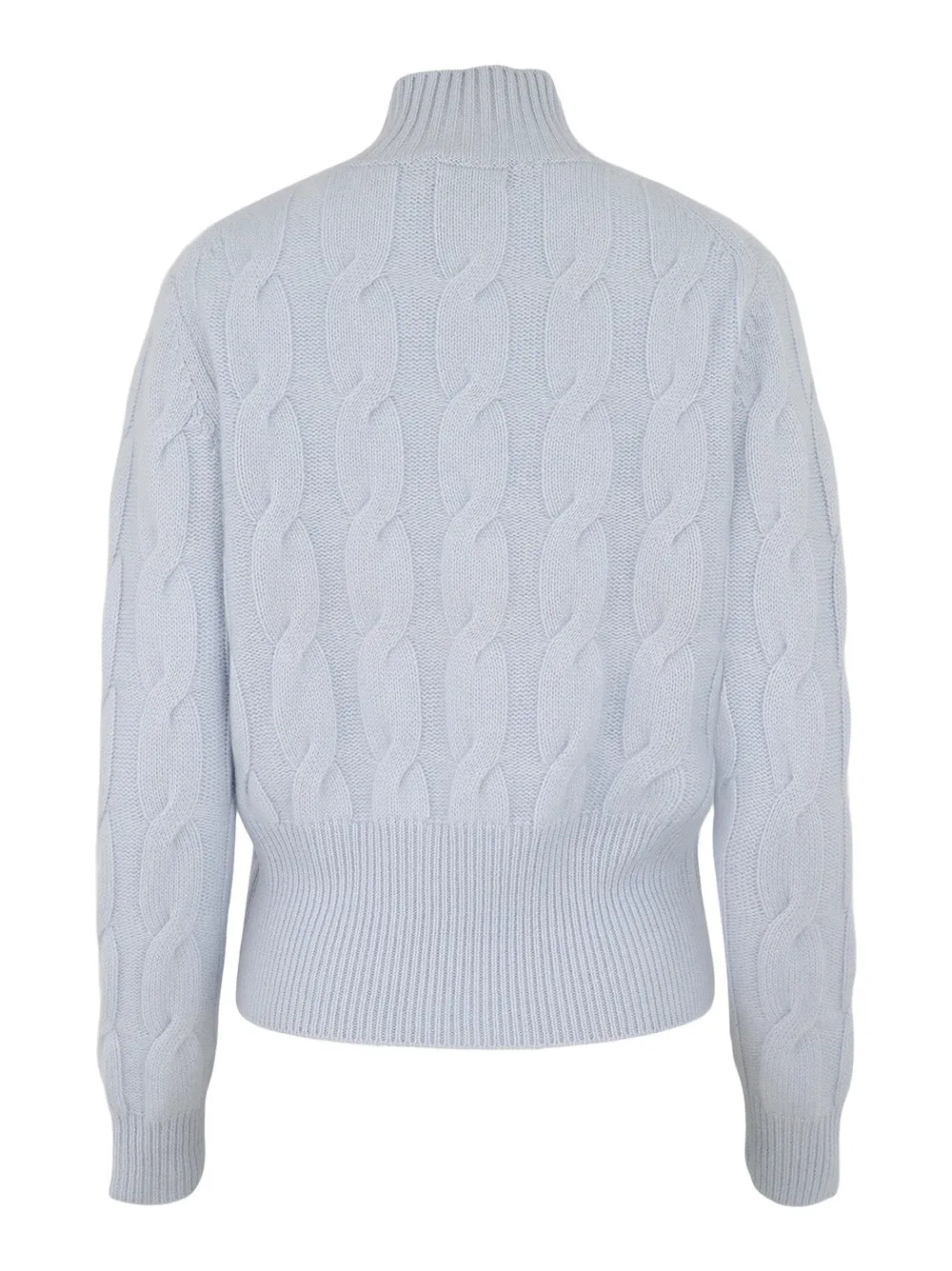 Kinross Cashmere Cable Mock (More Colors)