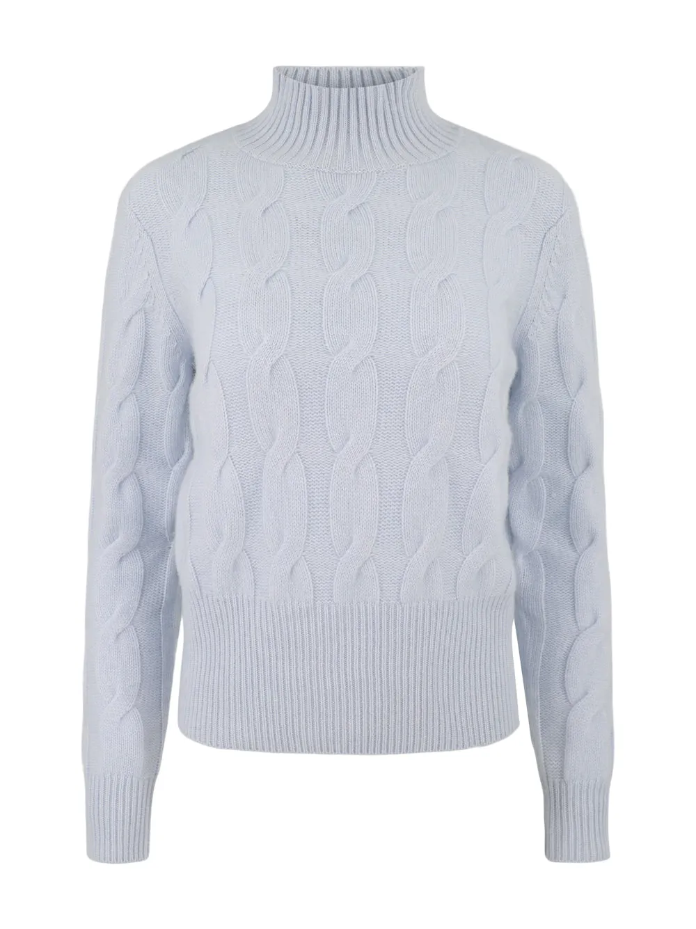 Kinross Cashmere Cable Mock (More Colors)