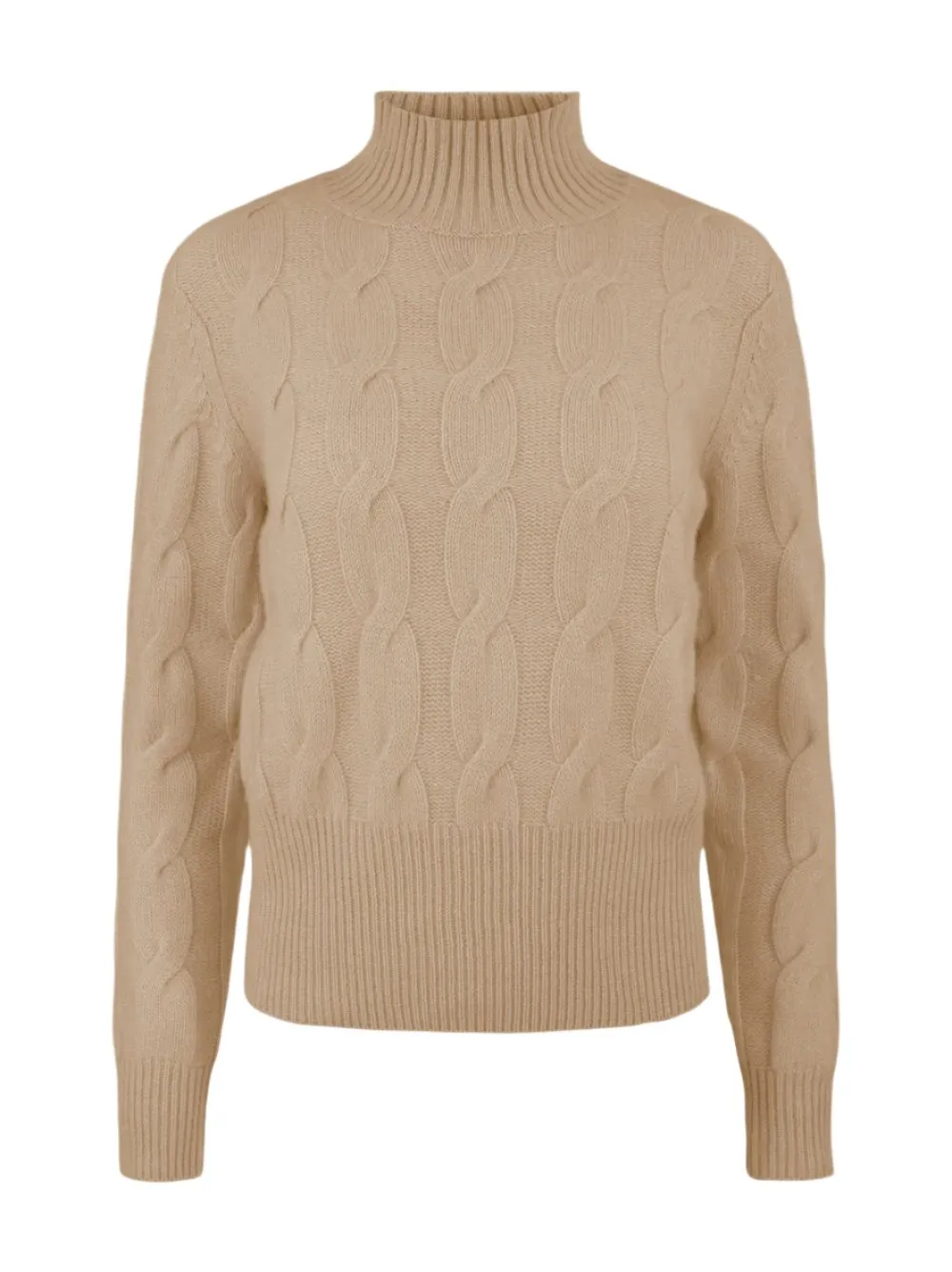 Kinross Cashmere Cable Mock (More Colors)