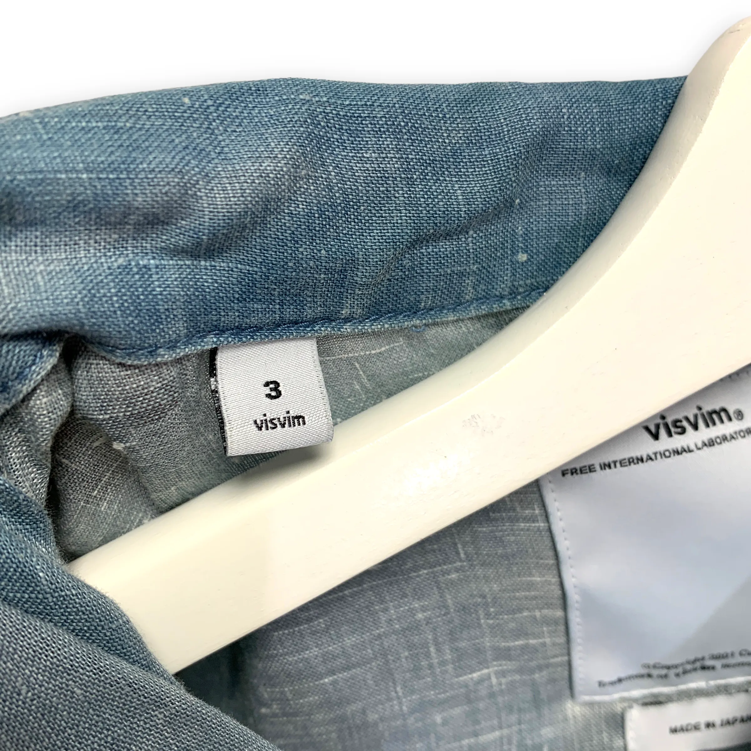 [L] Visvim 13SS Kilgore Jacket Linen Indigo