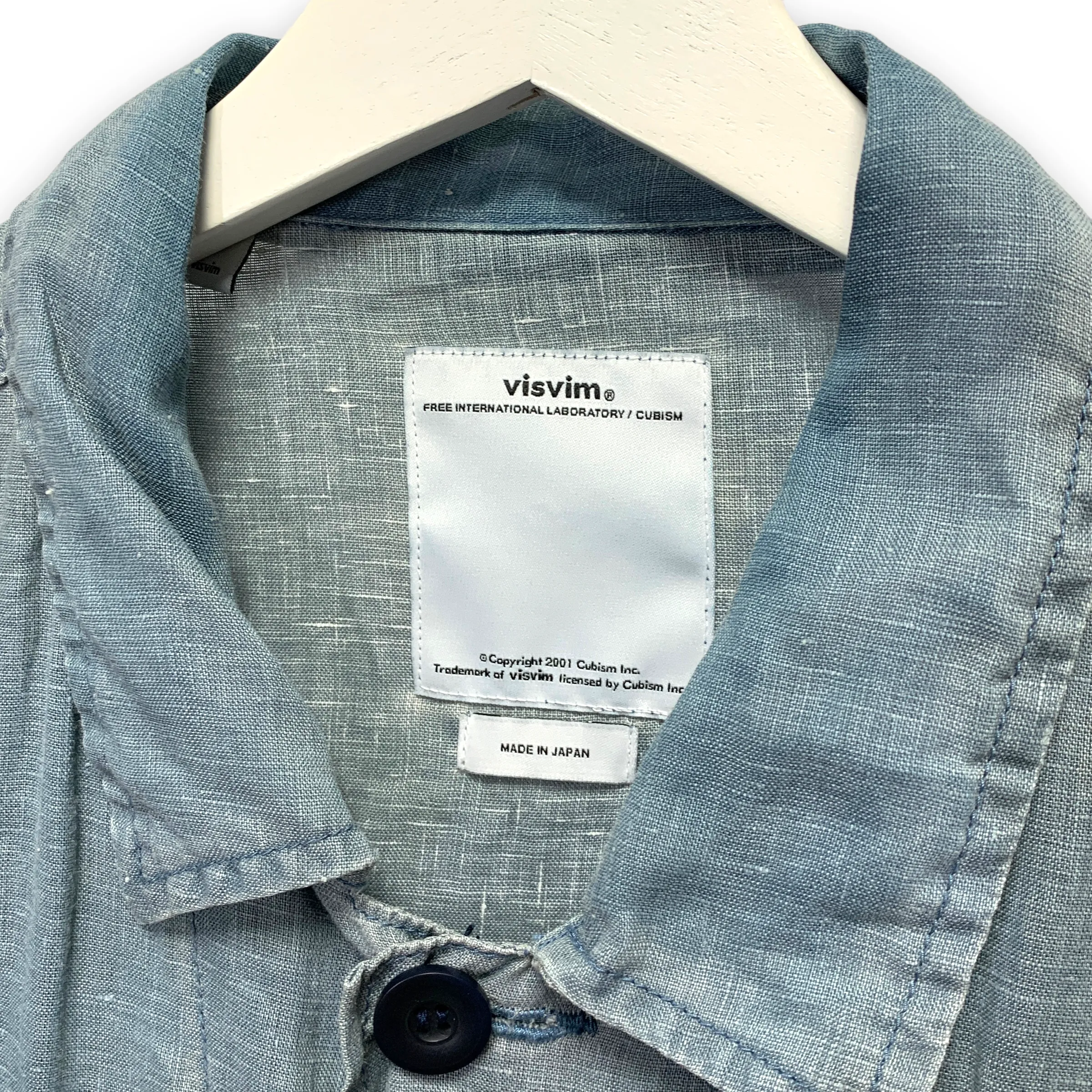 [L] Visvim 13SS Kilgore Jacket Linen Indigo