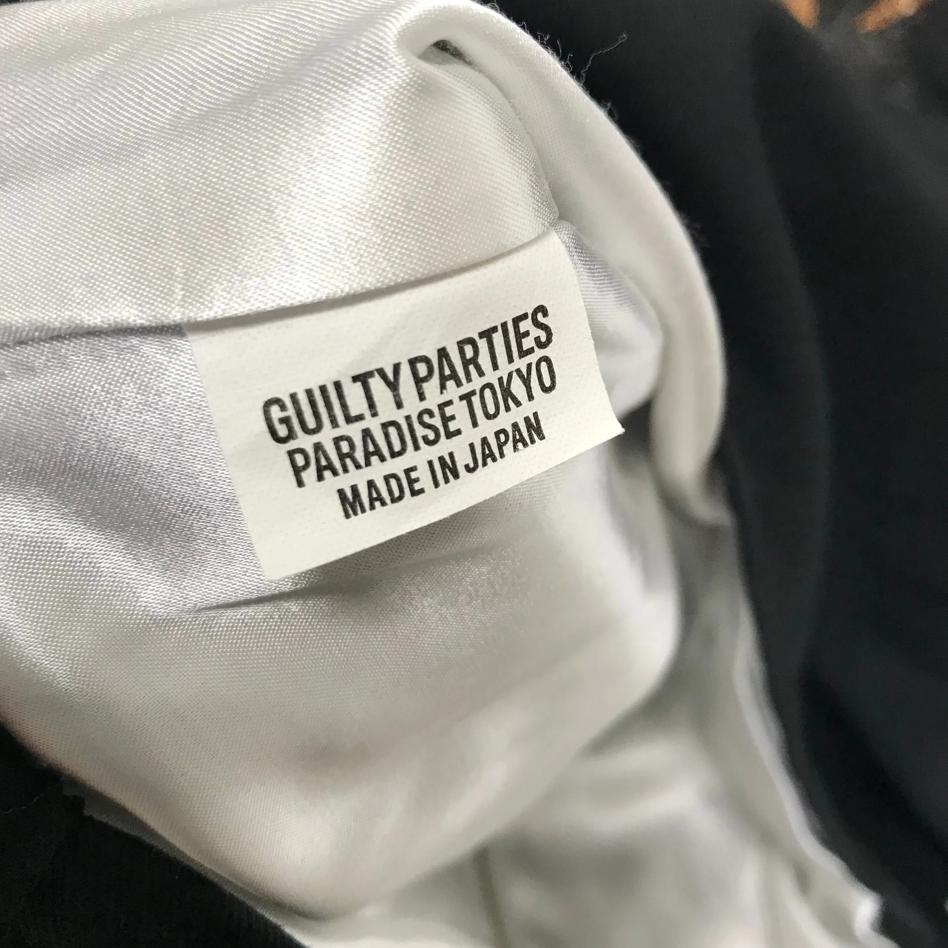 [L] Wacko Maria Geisha Drizzler Jacket Black