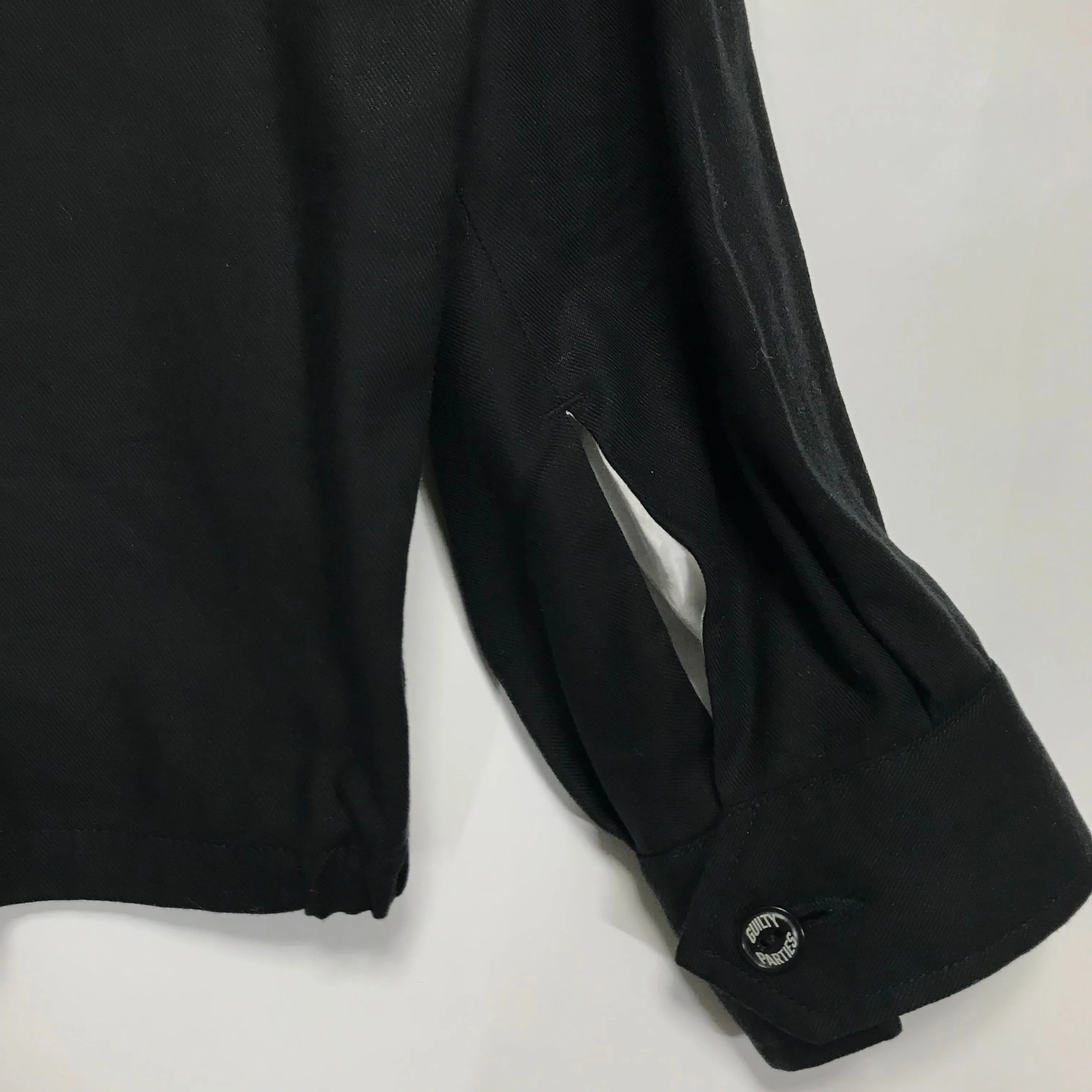 [L] Wacko Maria Geisha Drizzler Jacket Black