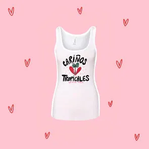 LA M DE MONICA- Cariños Tropicales Tank Top - Shirt