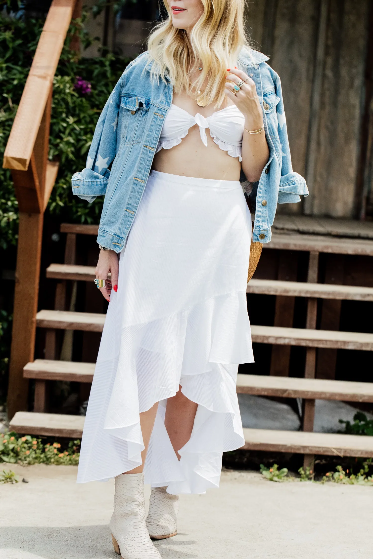 Lilah Skirt- White