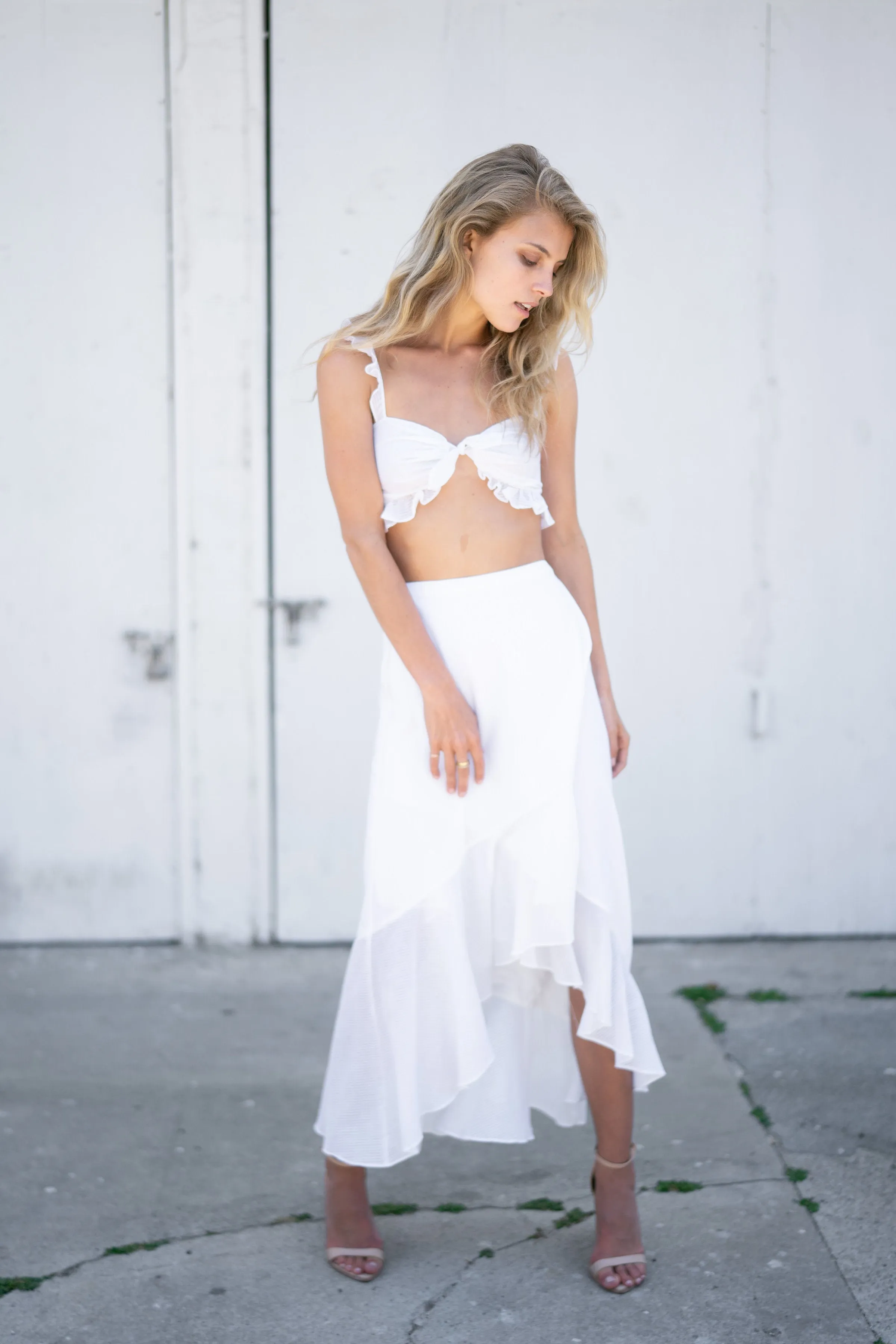 Lilah Skirt- White