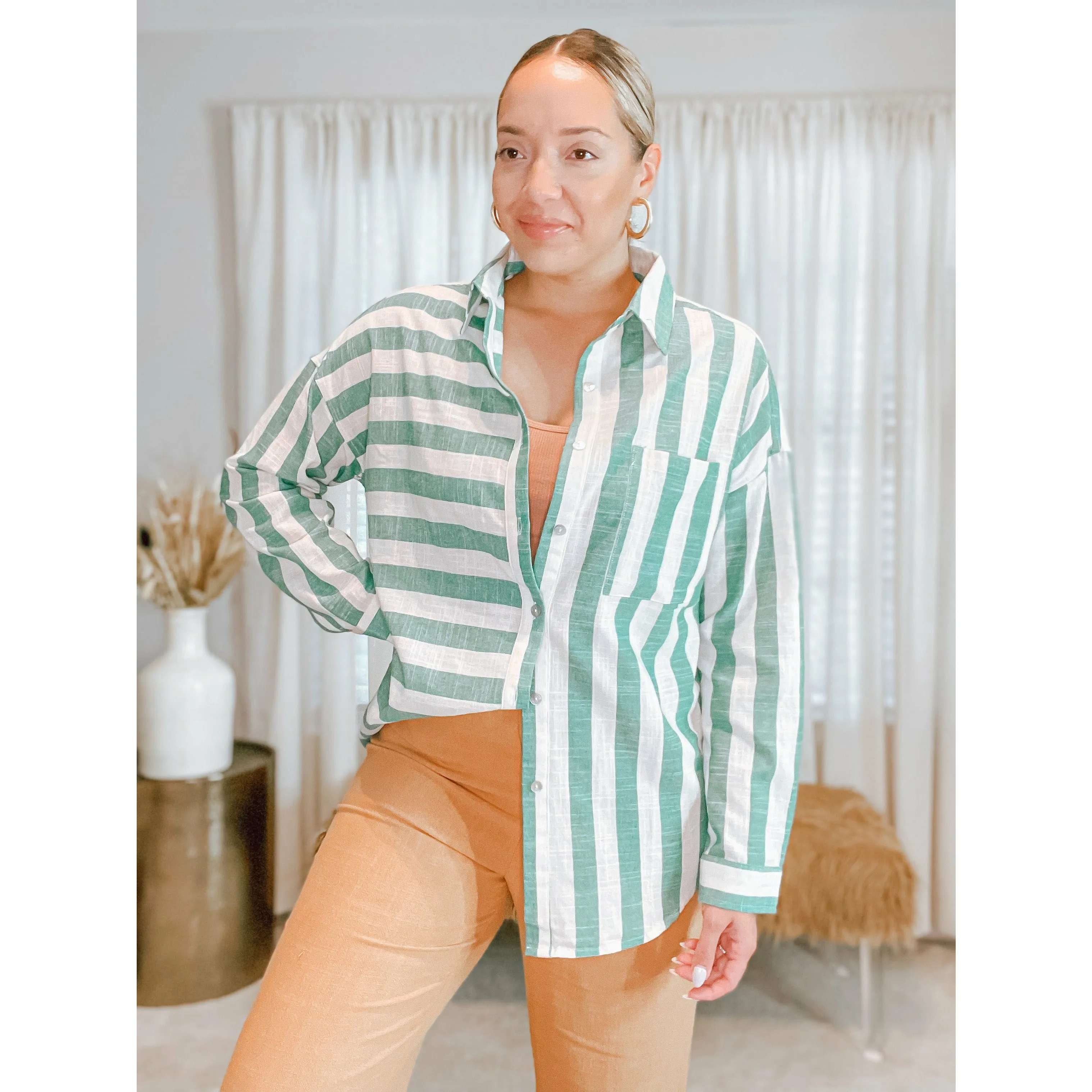 Lyric Linen Top