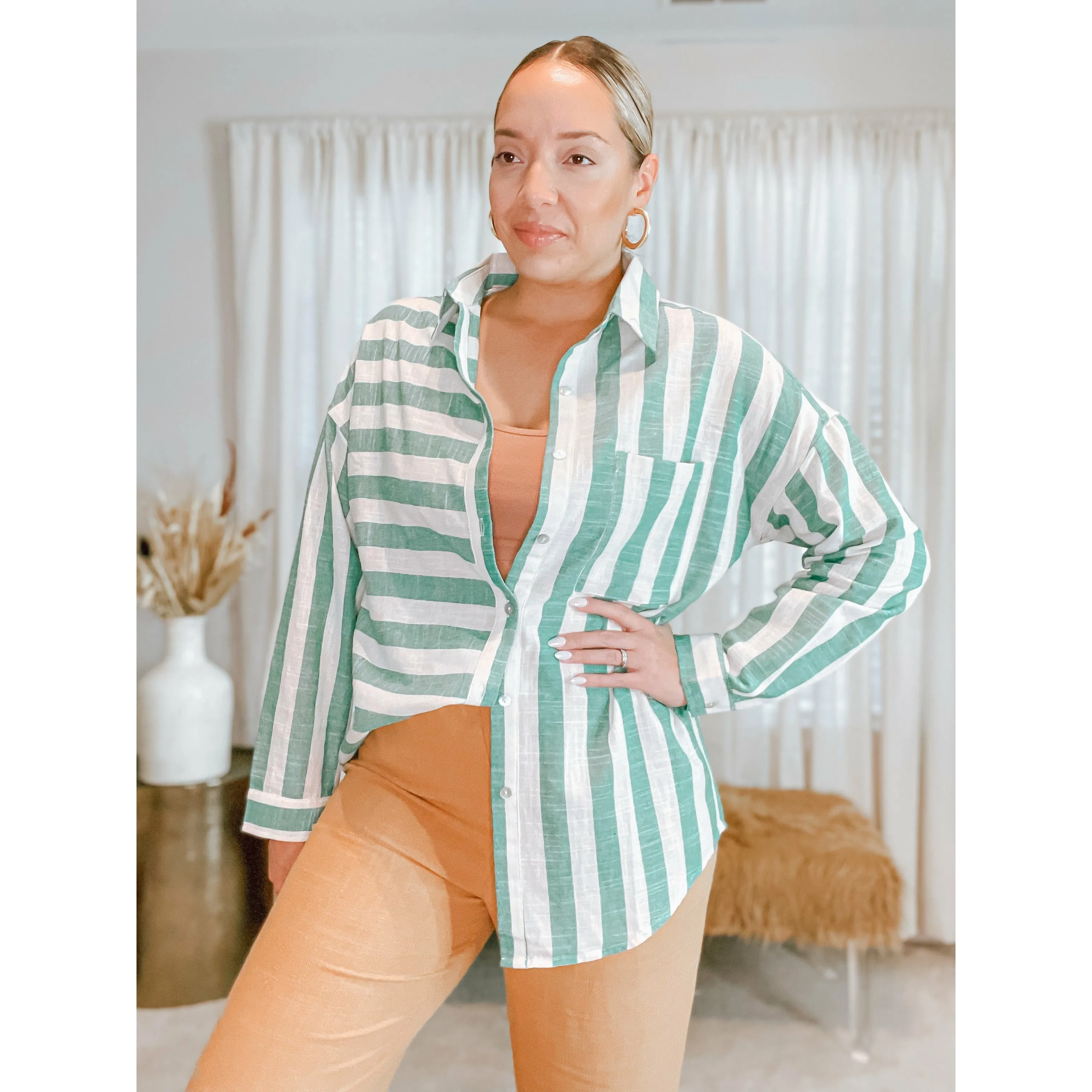 Lyric Linen Top