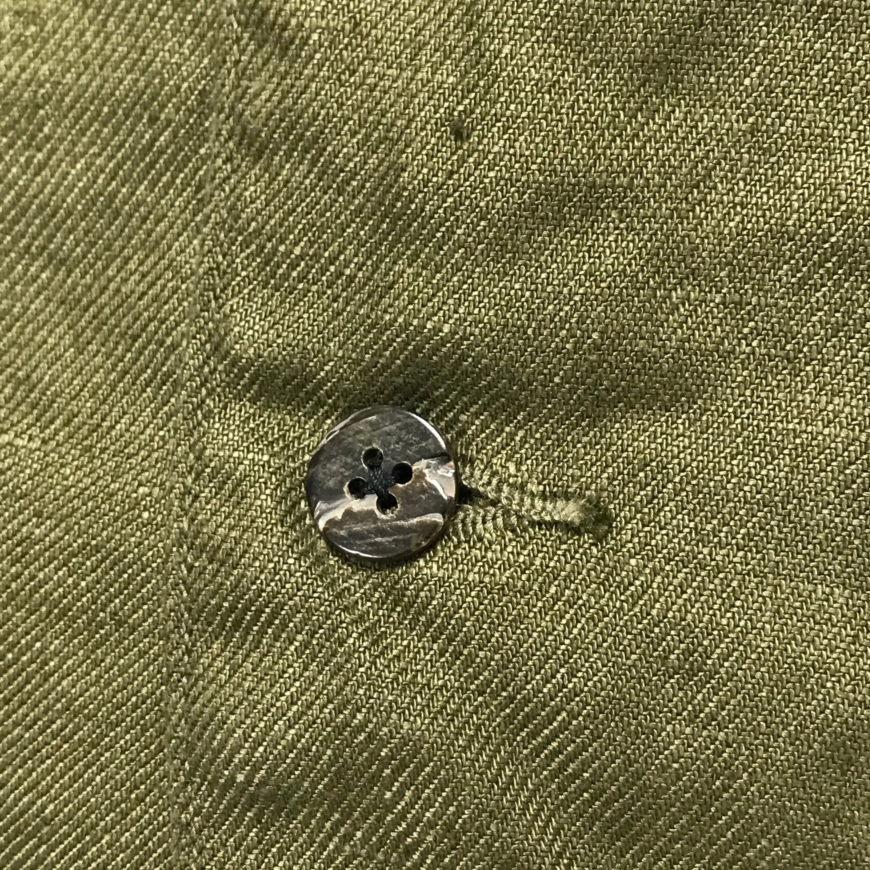 [M] Kapital Linen Four Button Jacket Olive