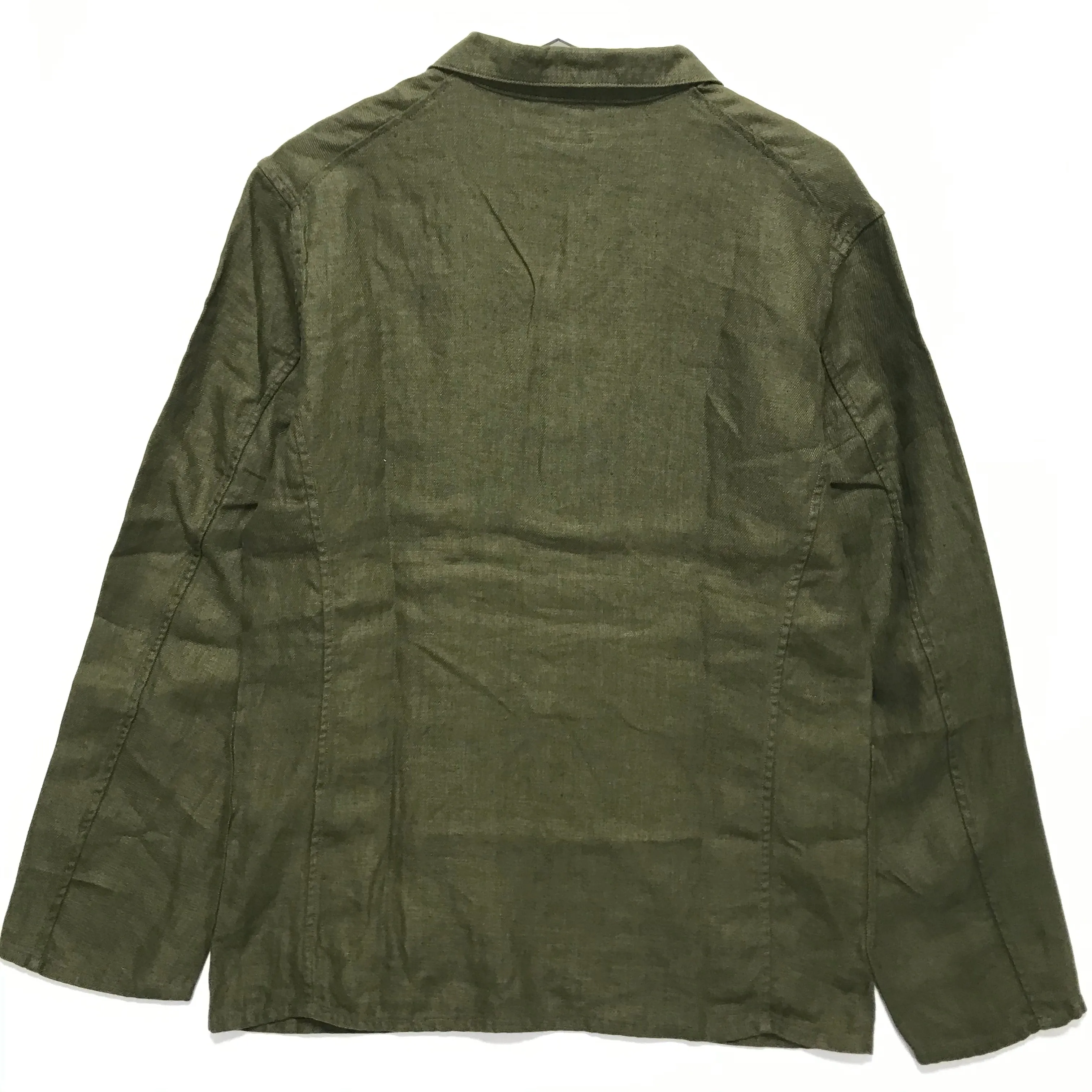 [M] Kapital Linen Four Button Jacket Olive