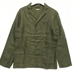 [M] Kapital Linen Four Button Jacket Olive