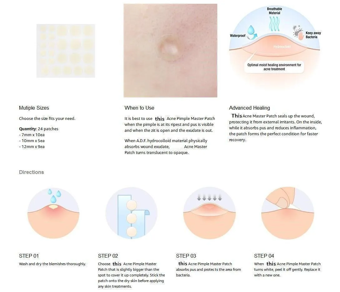 Magic Skin Patch to Remove Skin Tags, Pimples, Blackheads