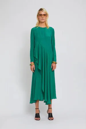 MALOU EVENING DRESS - EMERALD GREEN