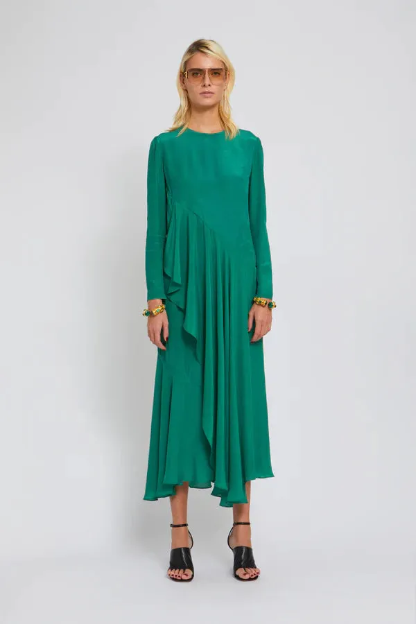 MALOU EVENING DRESS - EMERALD GREEN