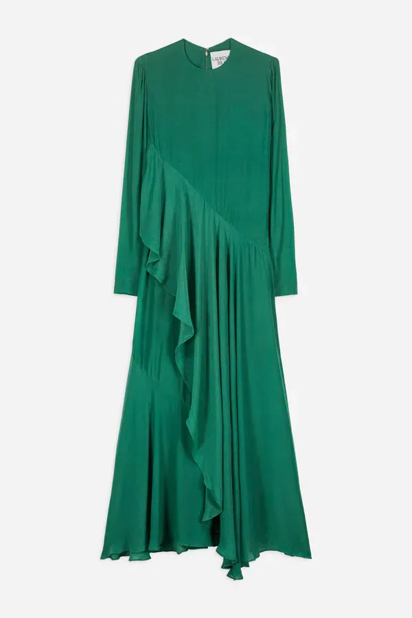 MALOU EVENING DRESS - EMERALD GREEN