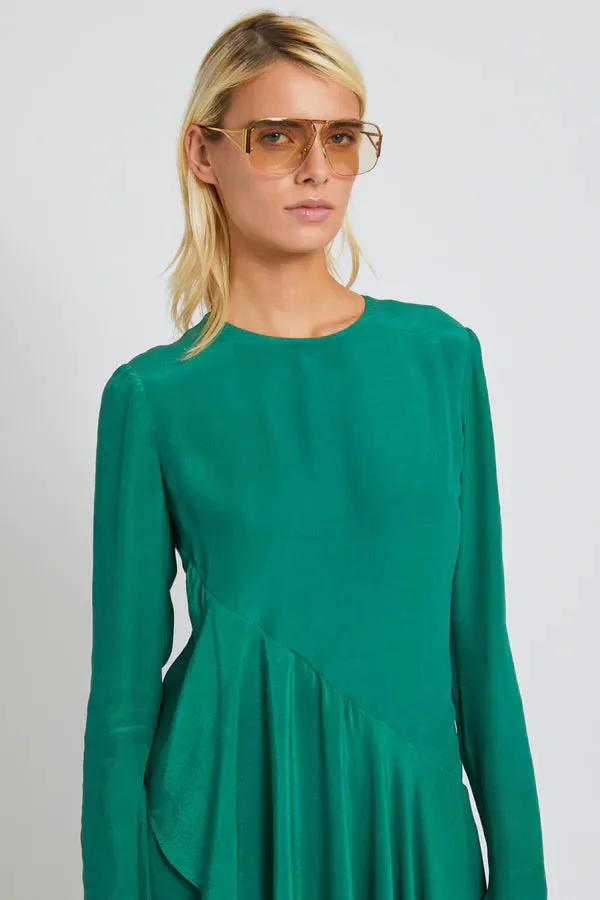 MALOU EVENING DRESS - EMERALD GREEN
