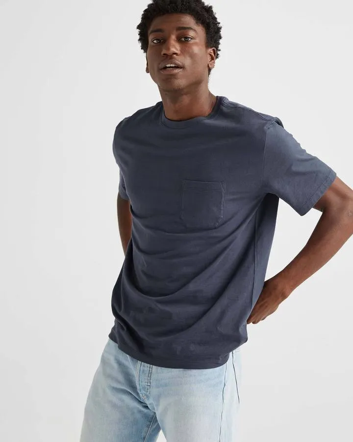 Men's Pima Cotton Pocket Tee