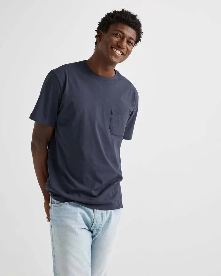 Men's Pima Cotton Pocket Tee