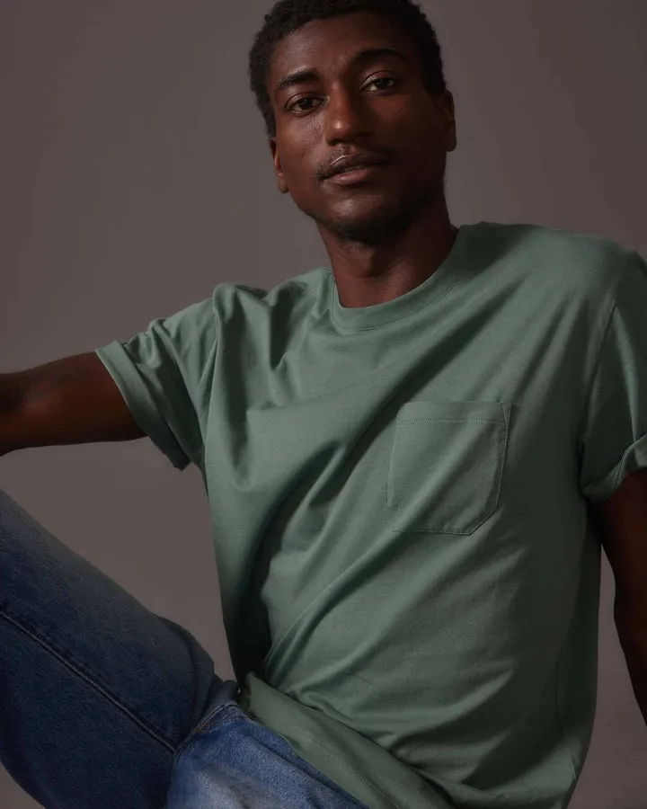 Men's Pima Cotton Pocket Tee