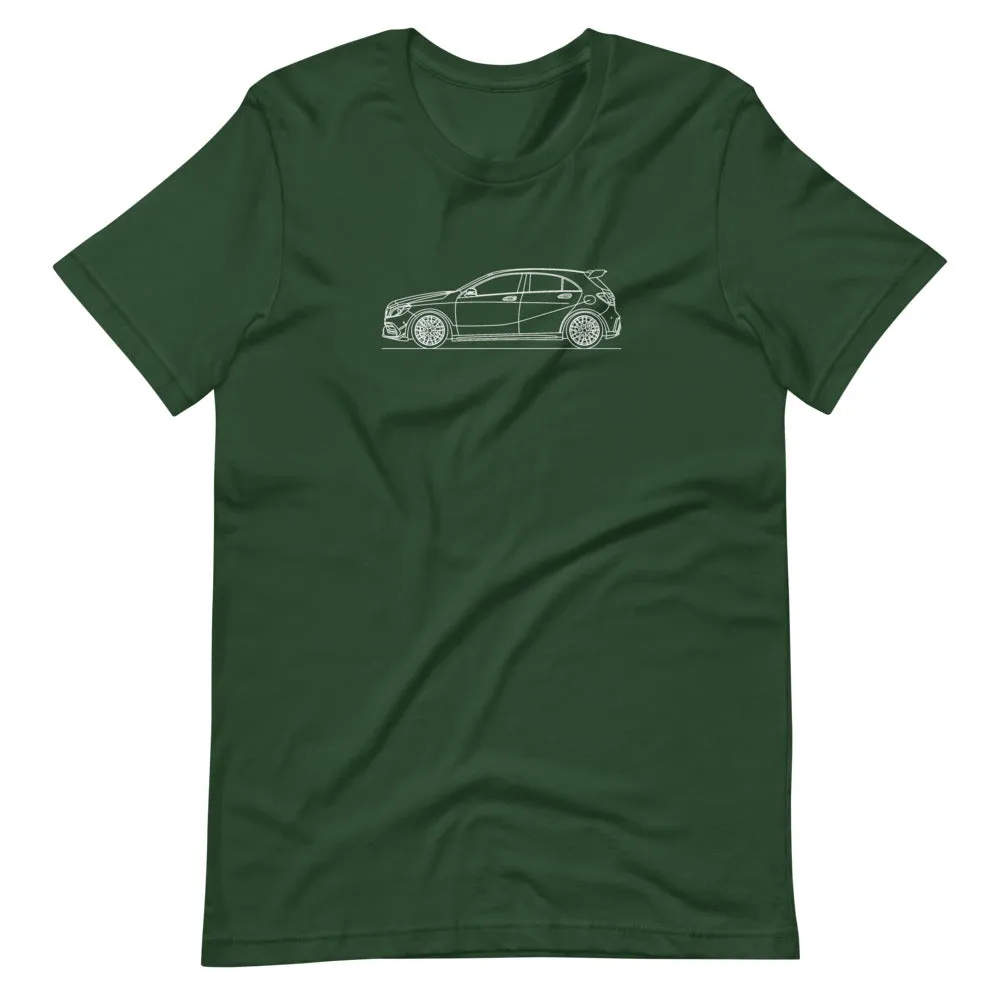Mercedes-Benz A 45 AMG W176 silhouette T-shirt