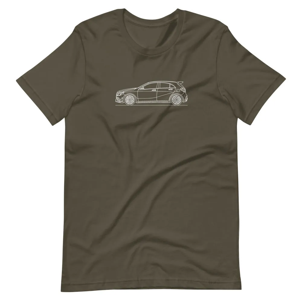 Mercedes-Benz A 45 AMG W176 silhouette T-shirt