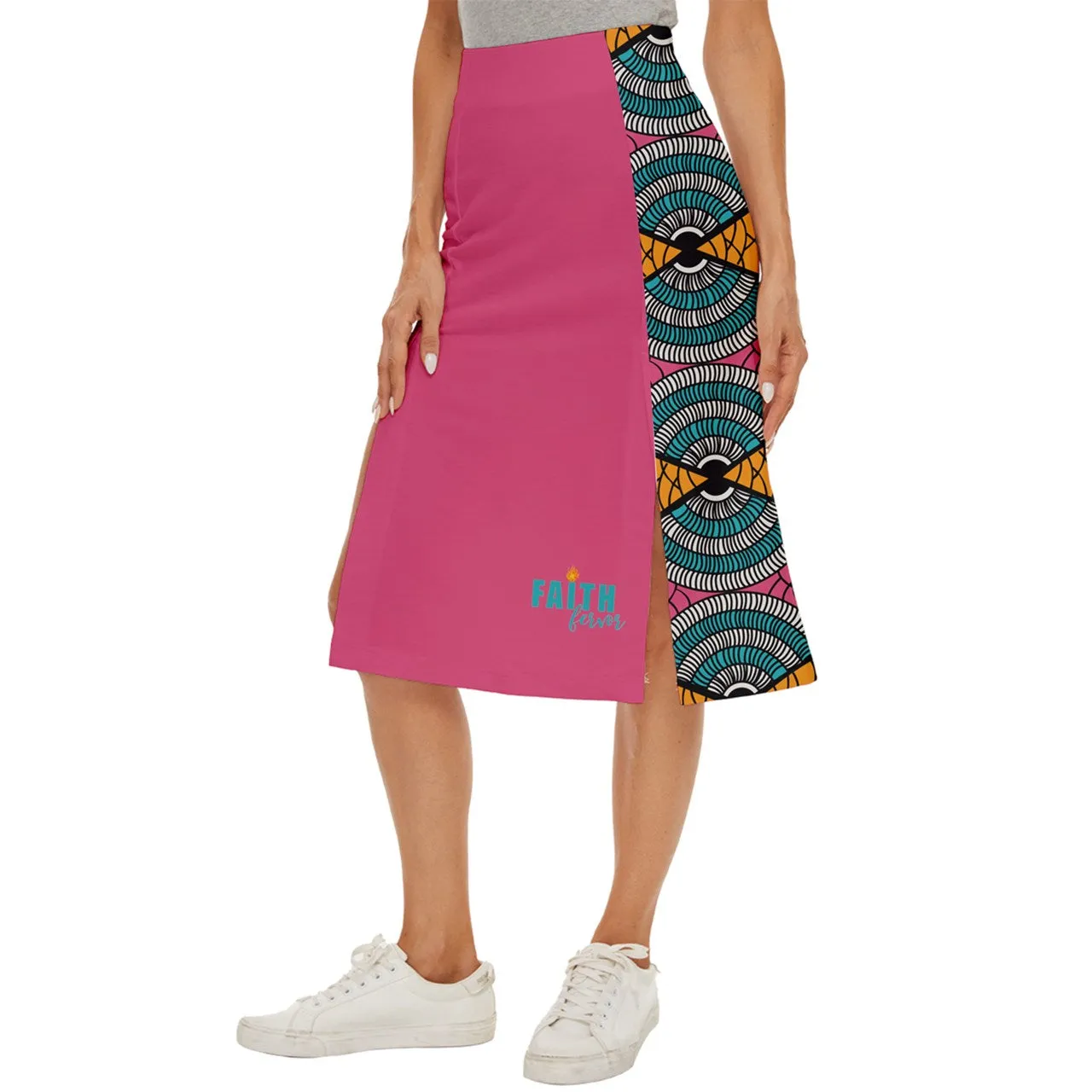 Midi Panel Skirt