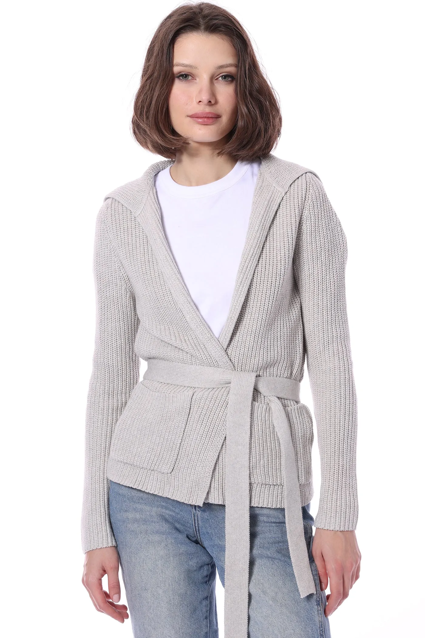 Minnie Rose Cotton Shaker Flyaway Cardigan