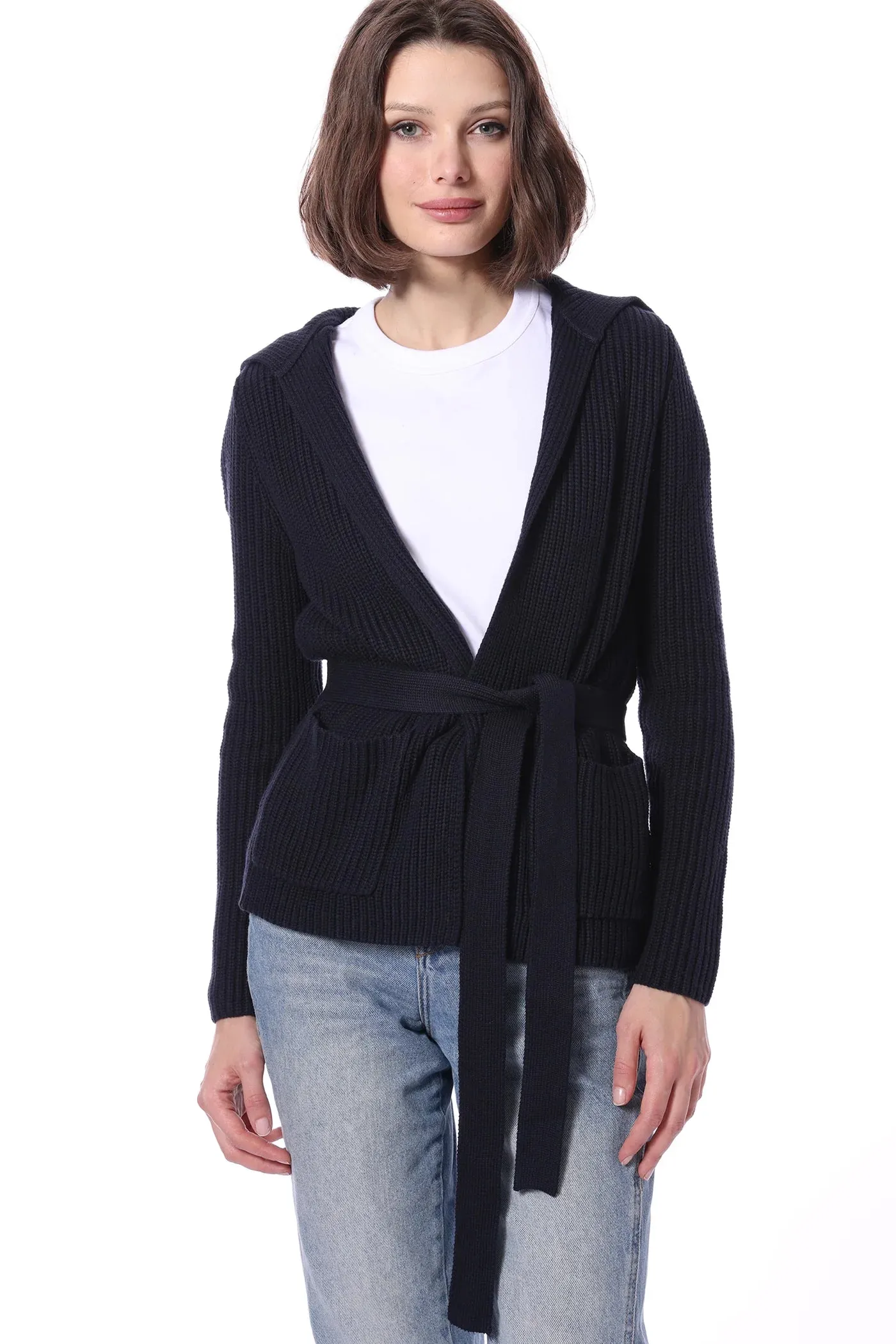 Minnie Rose Cotton Shaker Flyaway Cardigan
