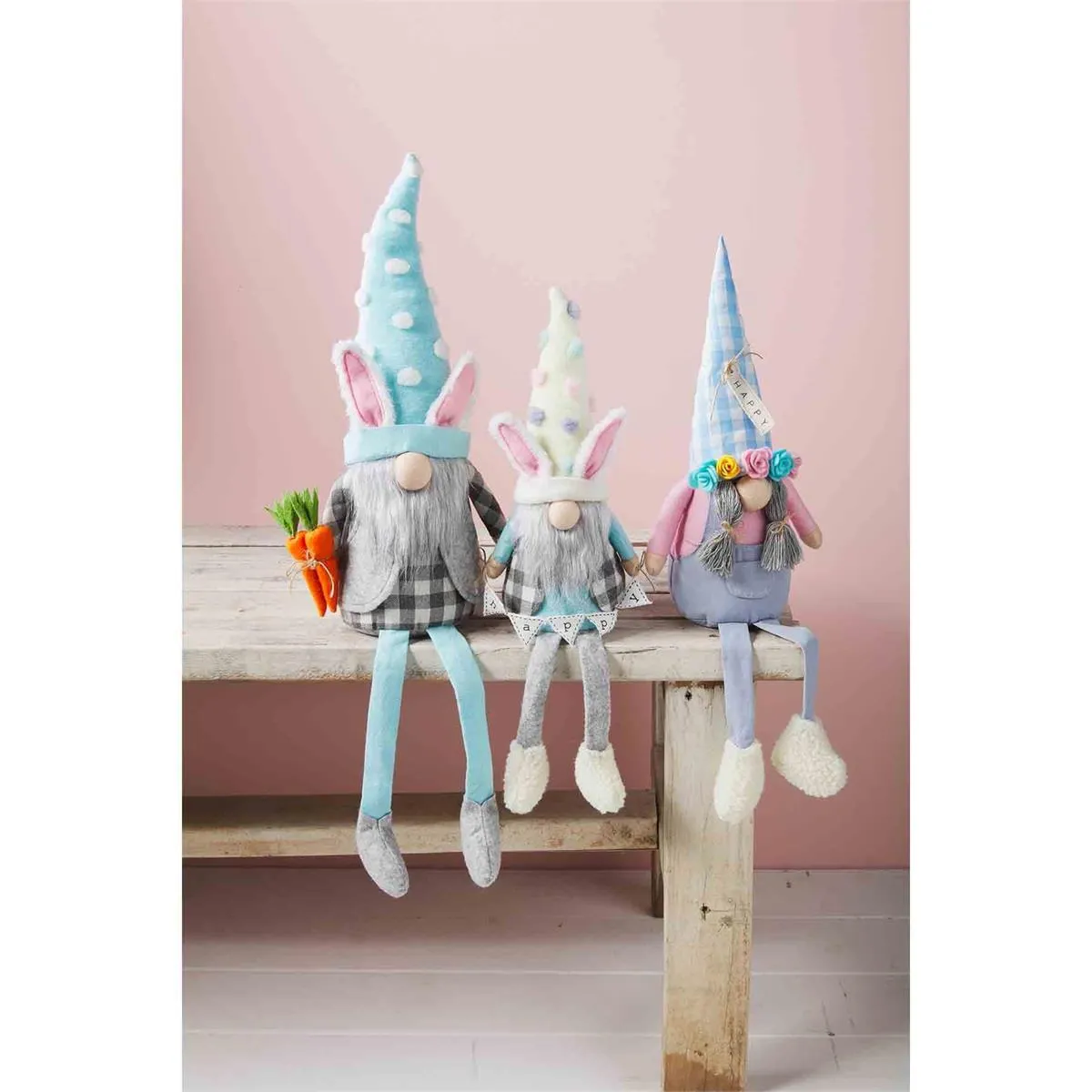 Mud Pie Easter Dangle Leg Gnome