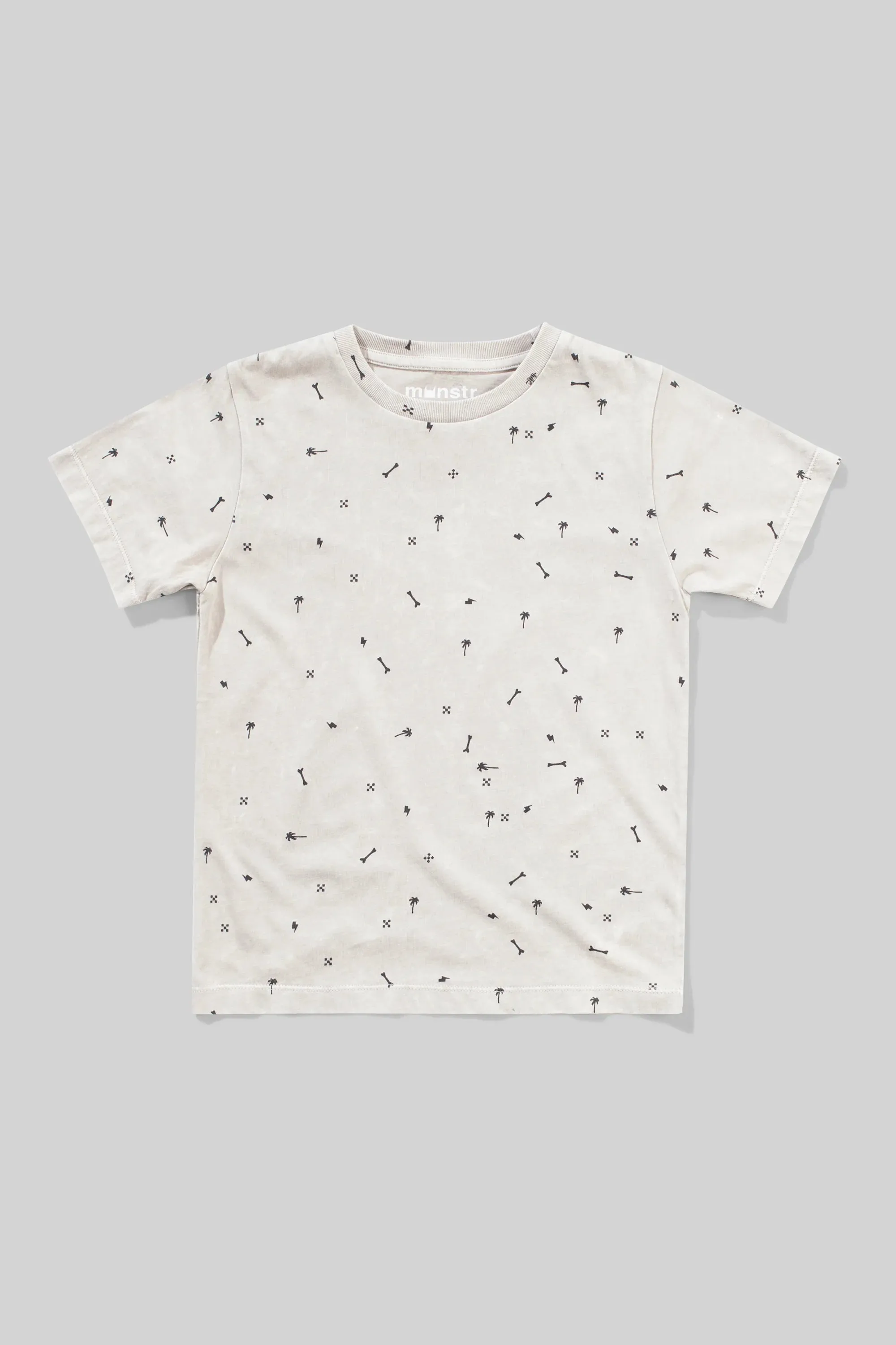munstrkids- CONFETTI TEE (mineral grey)