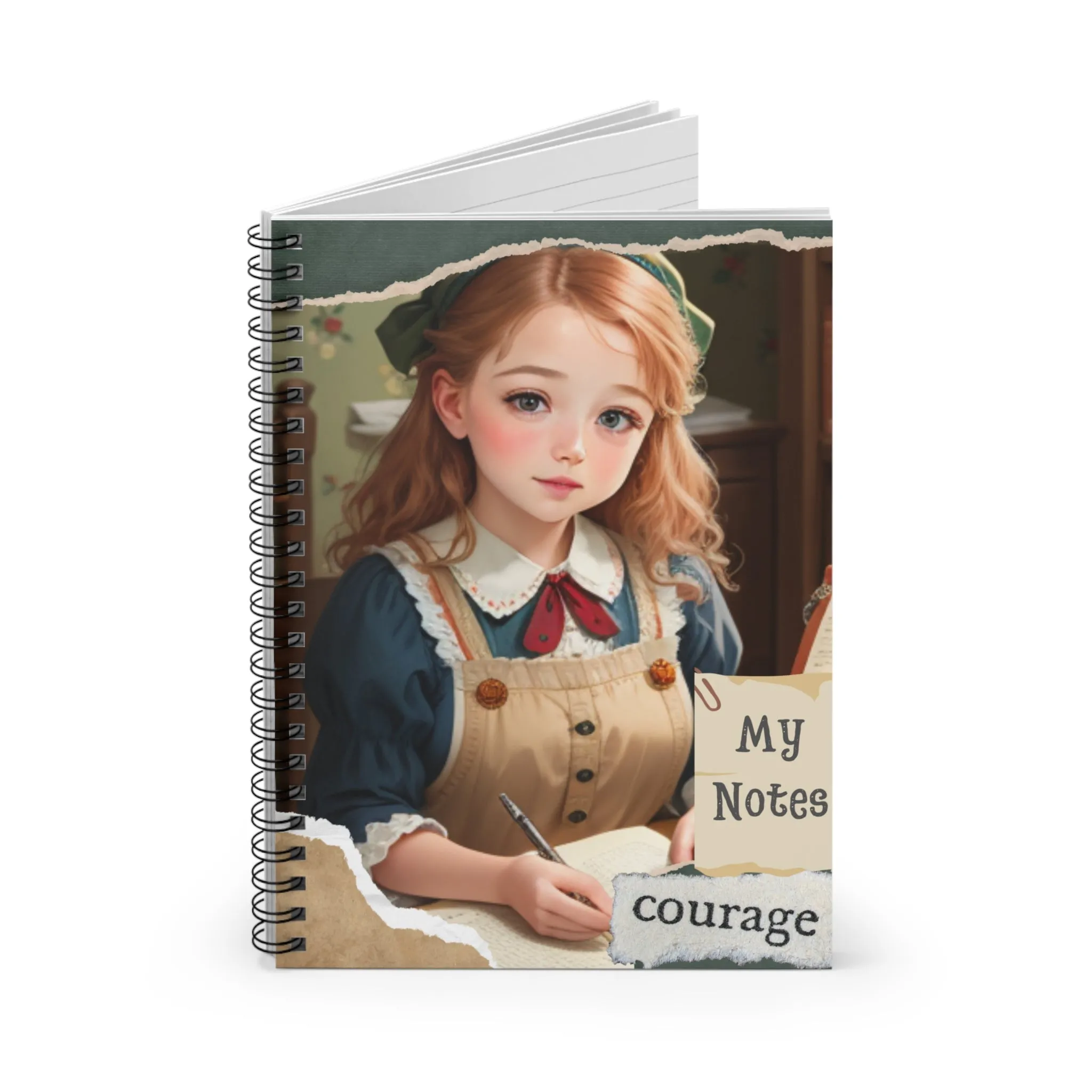 My Notes-Animated Design Spiral Notebook - Ruled Line