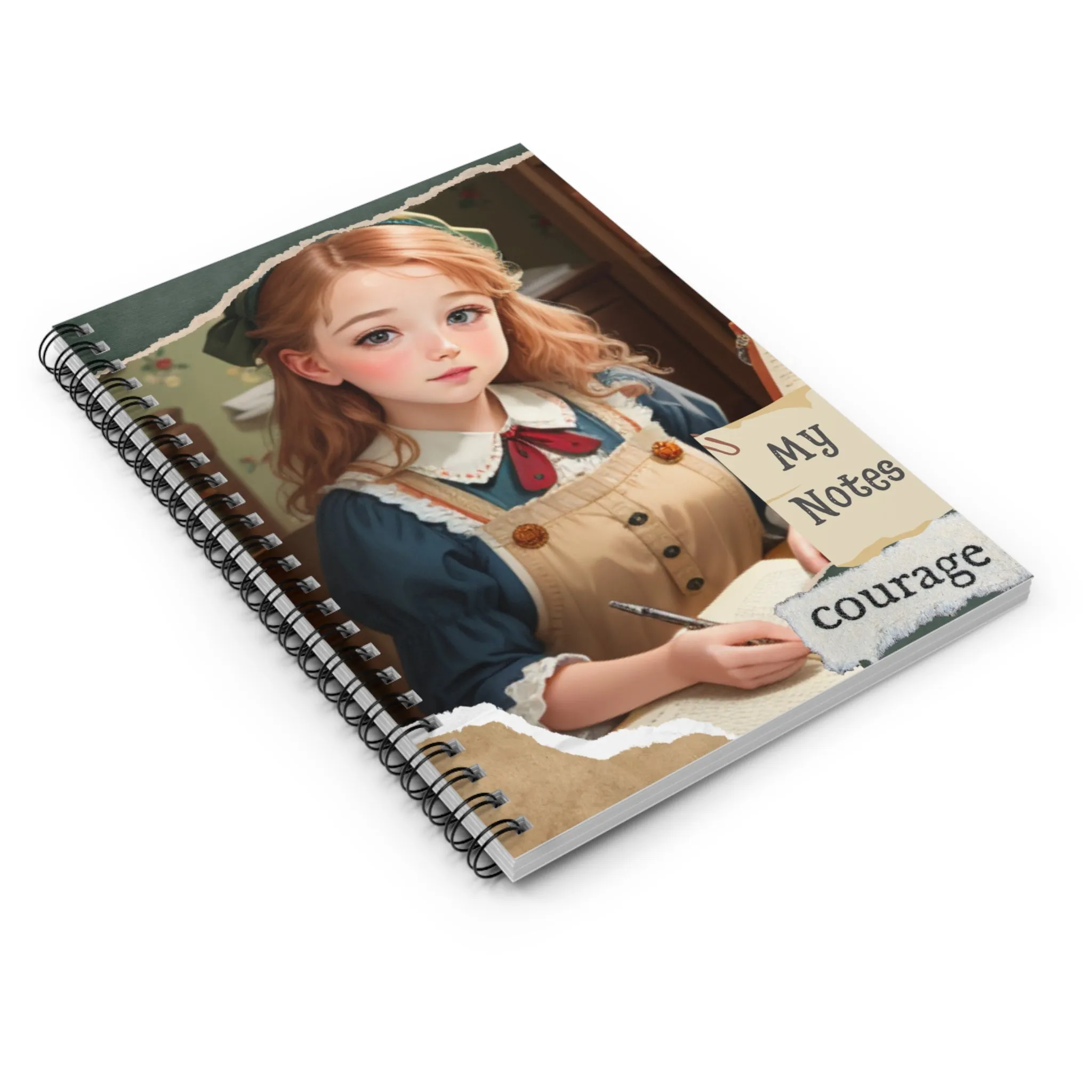 My Notes-Animated Design Spiral Notebook - Ruled Line