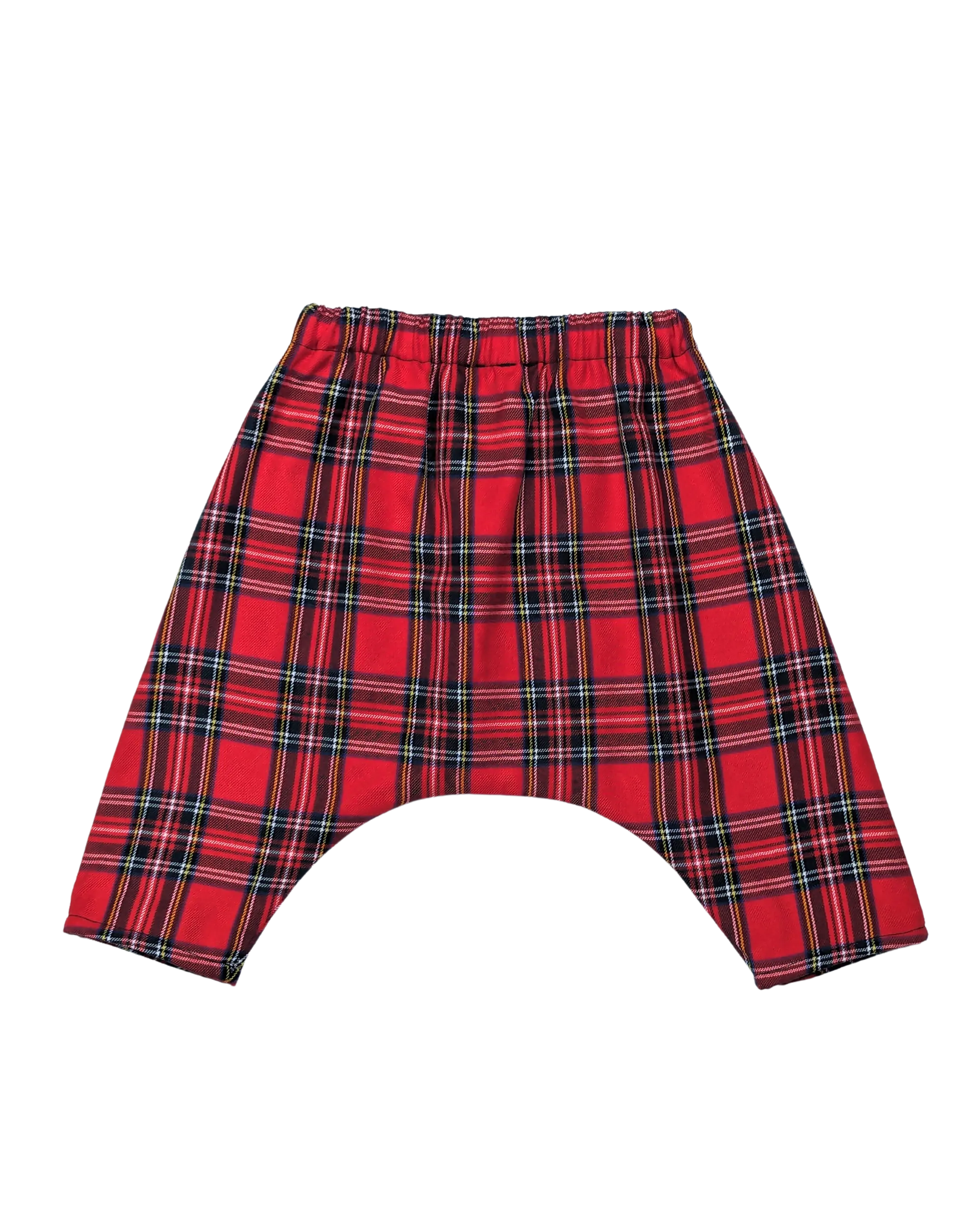 Nardwuar Rave Pant by Raising Ravers - Tartan Pattern, Ages 0-2 Years