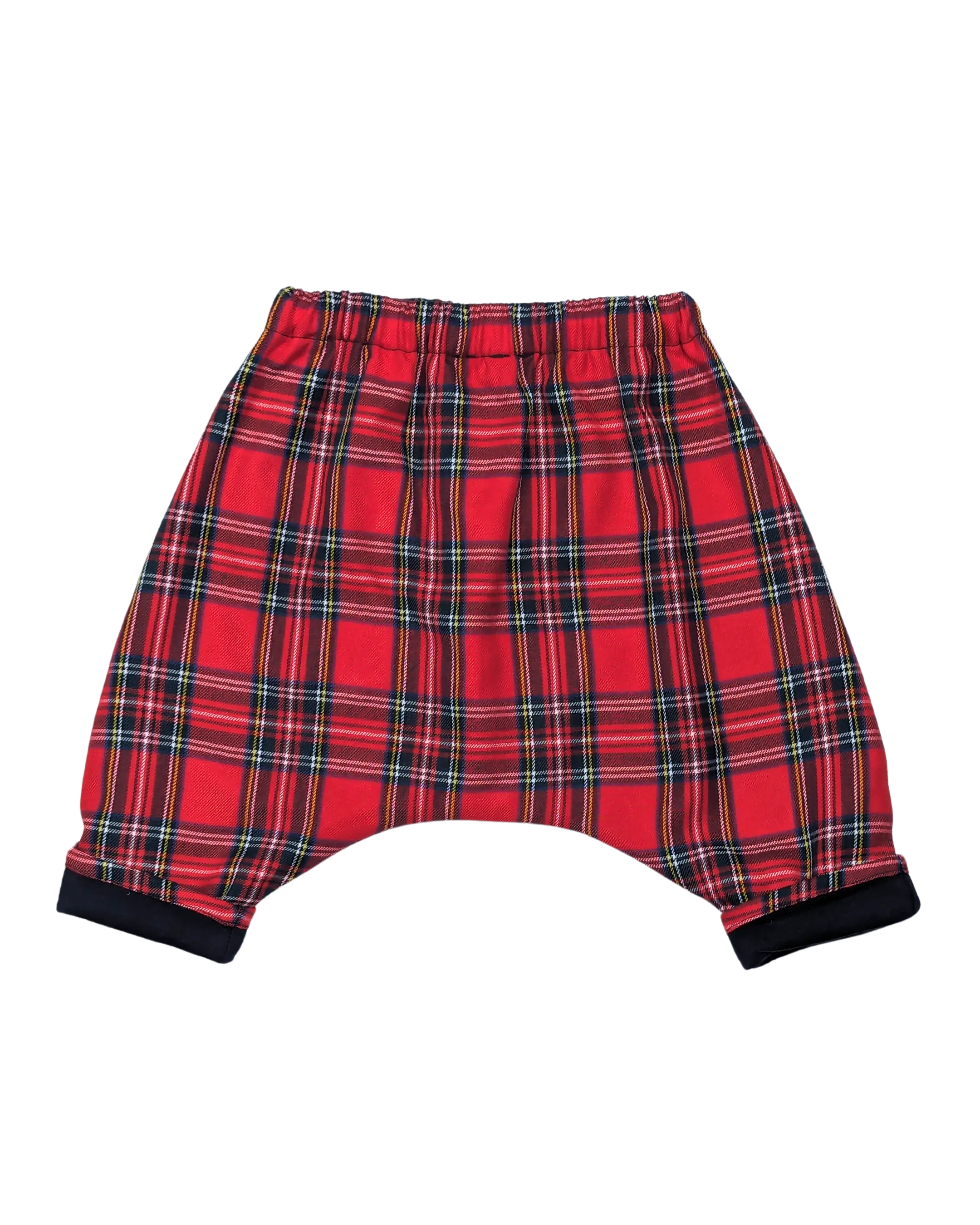 Nardwuar Rave Pant by Raising Ravers - Tartan Pattern, Ages 0-2 Years
