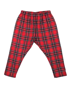 Nardwuar Rave Pant by Raising Ravers - Tartan Pattern, Ages 2-12 Years