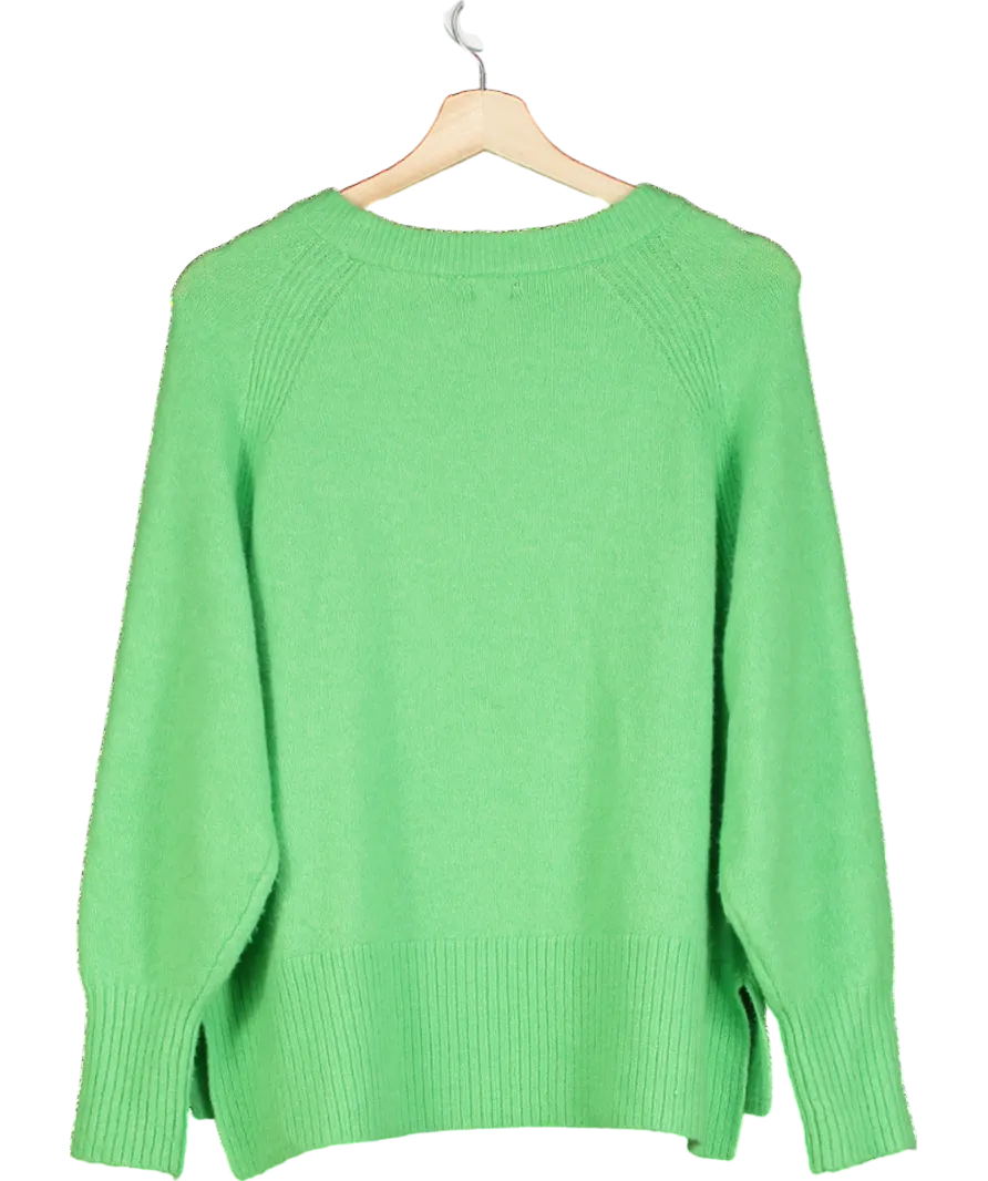 New Look In Other Words Green Sweater UK M