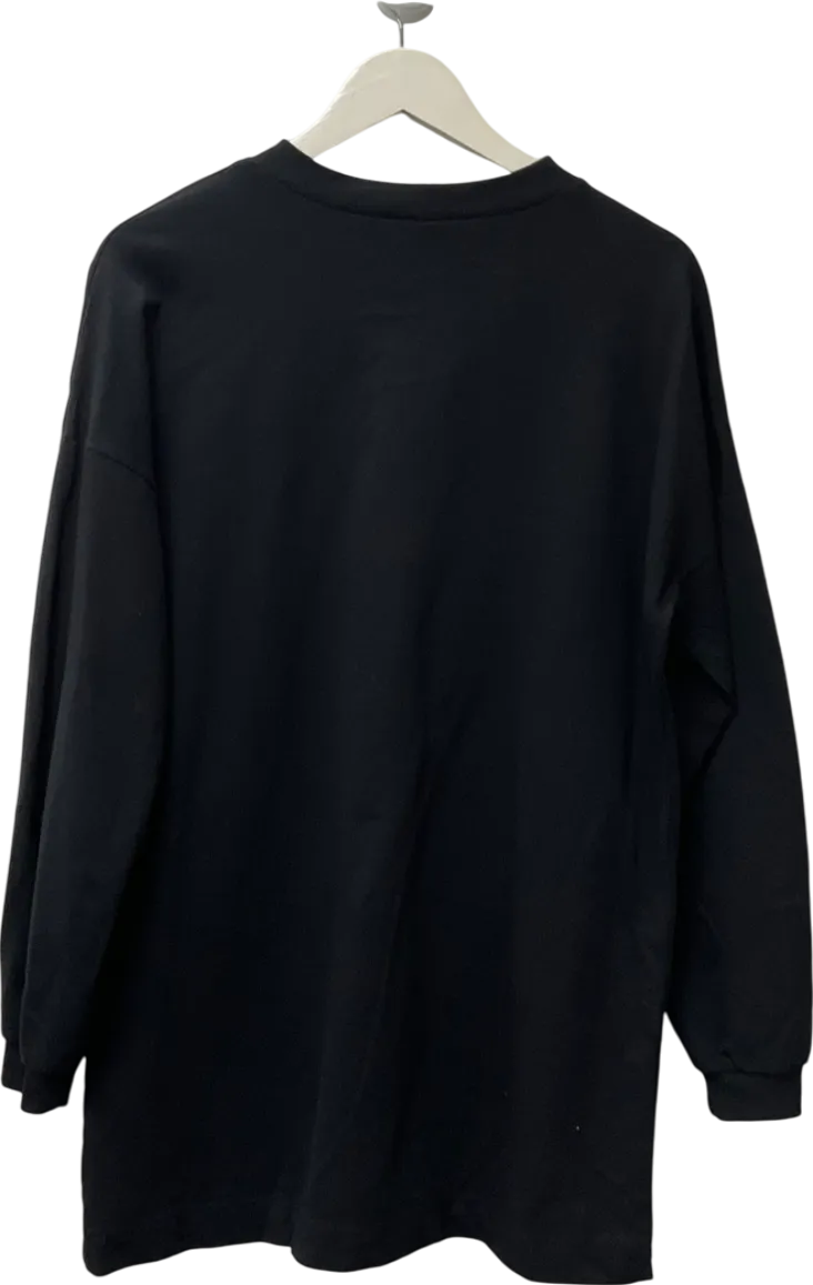 NLY trend Black Sensational Oversize Sweat UK S