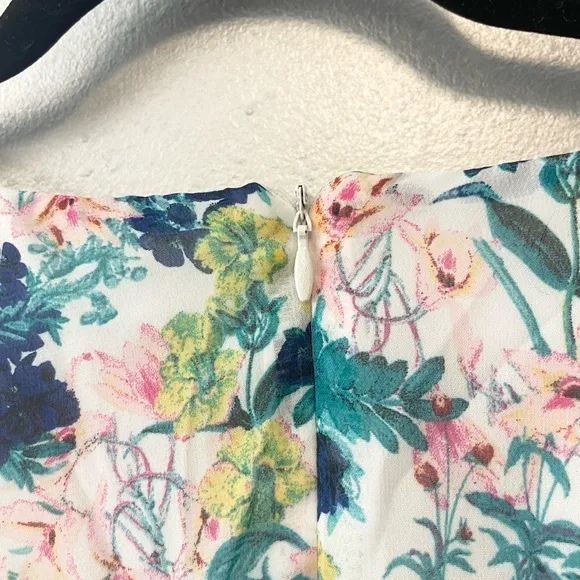 NWT Taylor Floral Boho Dress Plus Size 16 16W 1X Spring Summer Peasant A-Line