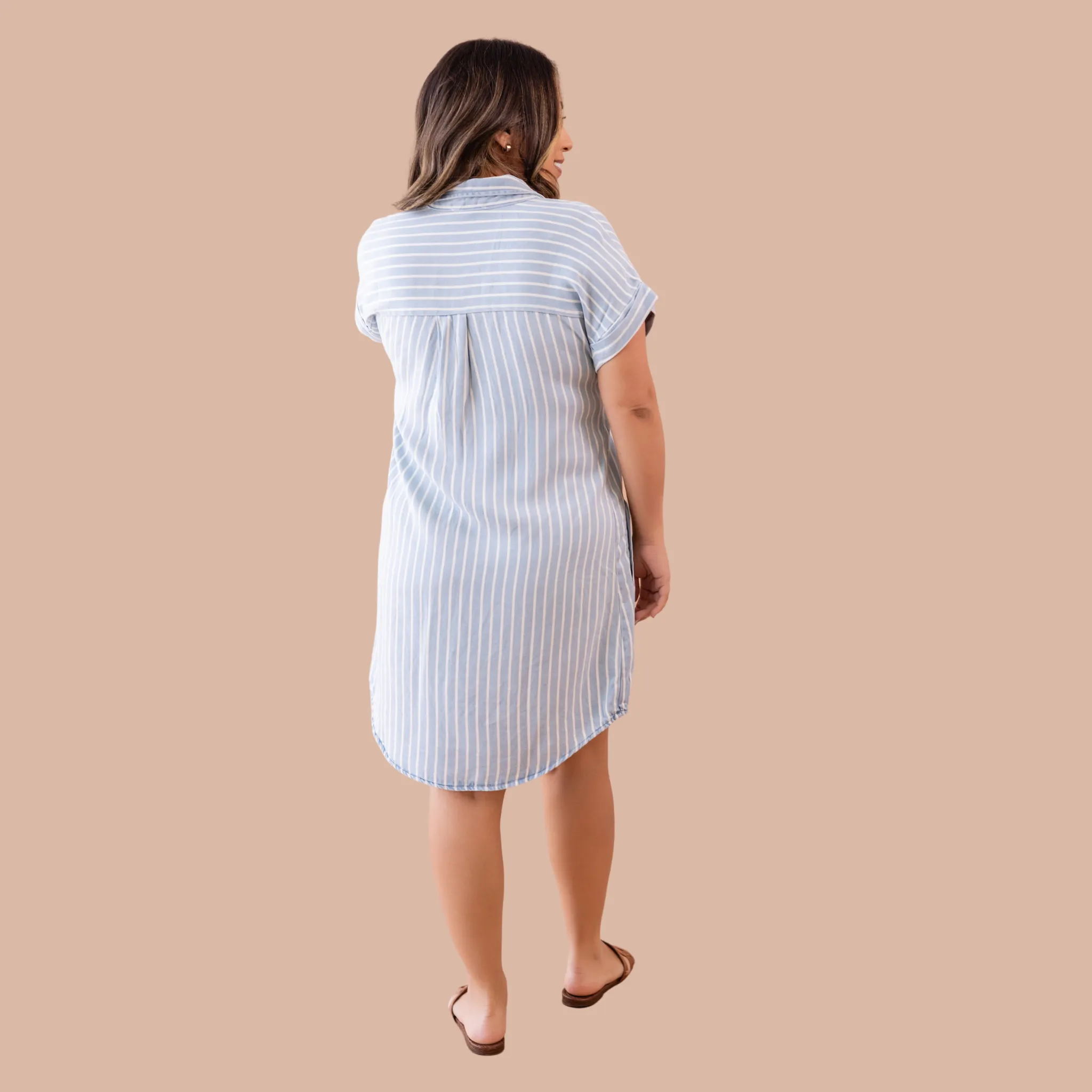 Ocean Line Dress