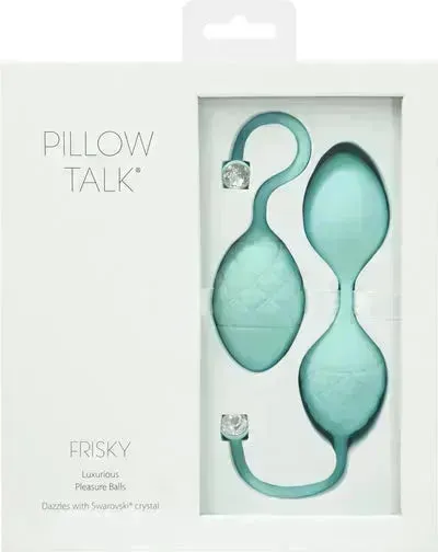 Pillow Talk Frisky Kegal Excerciser Teal****