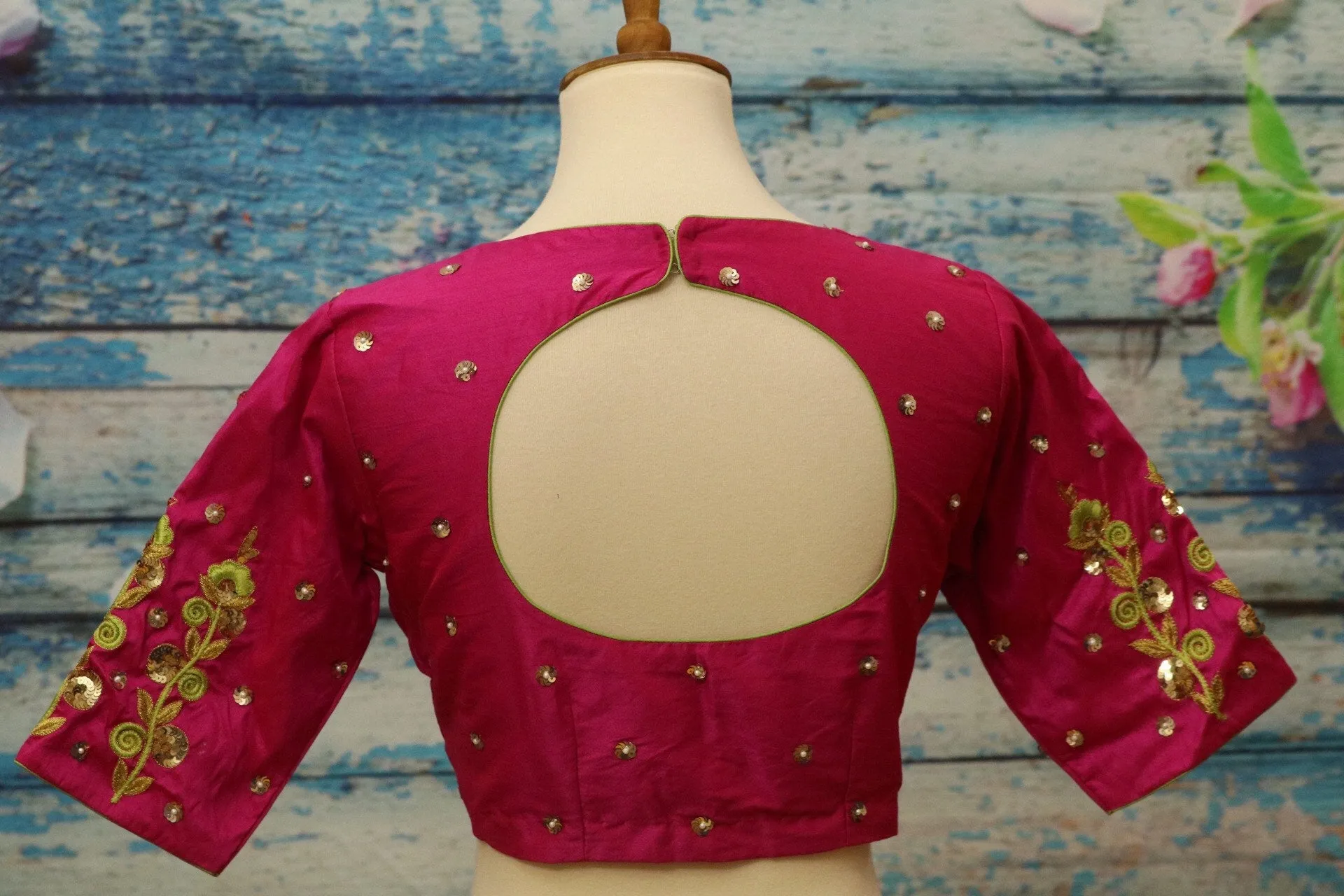 Pink saree blouse | kids Lehenga blouse|Saree stitched Blouse | work blouse | Silk saree Blouse  |brocade blouse|handloom Saree blouse
